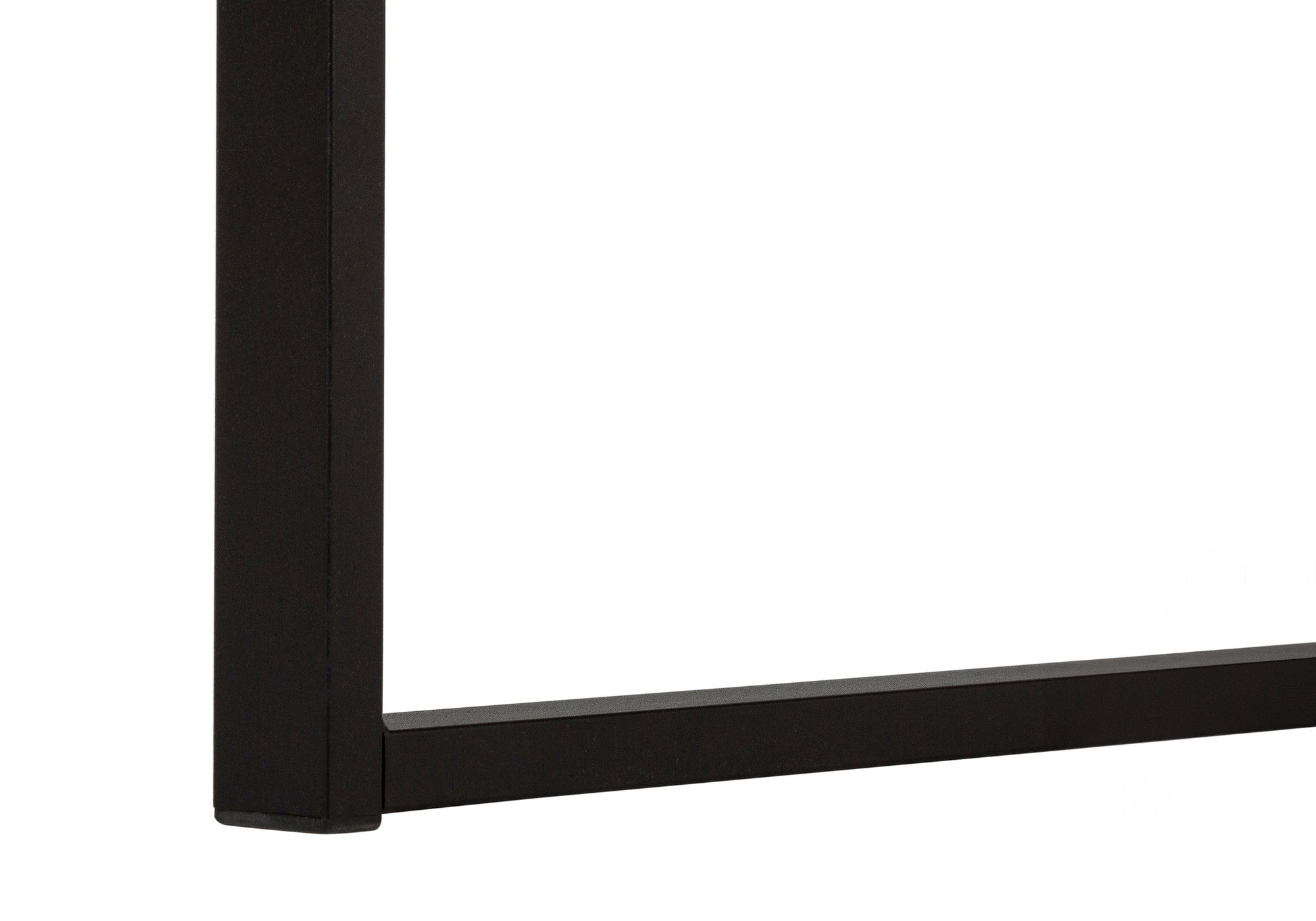 47" Taupe and Black Computer Desk With Three Drawers