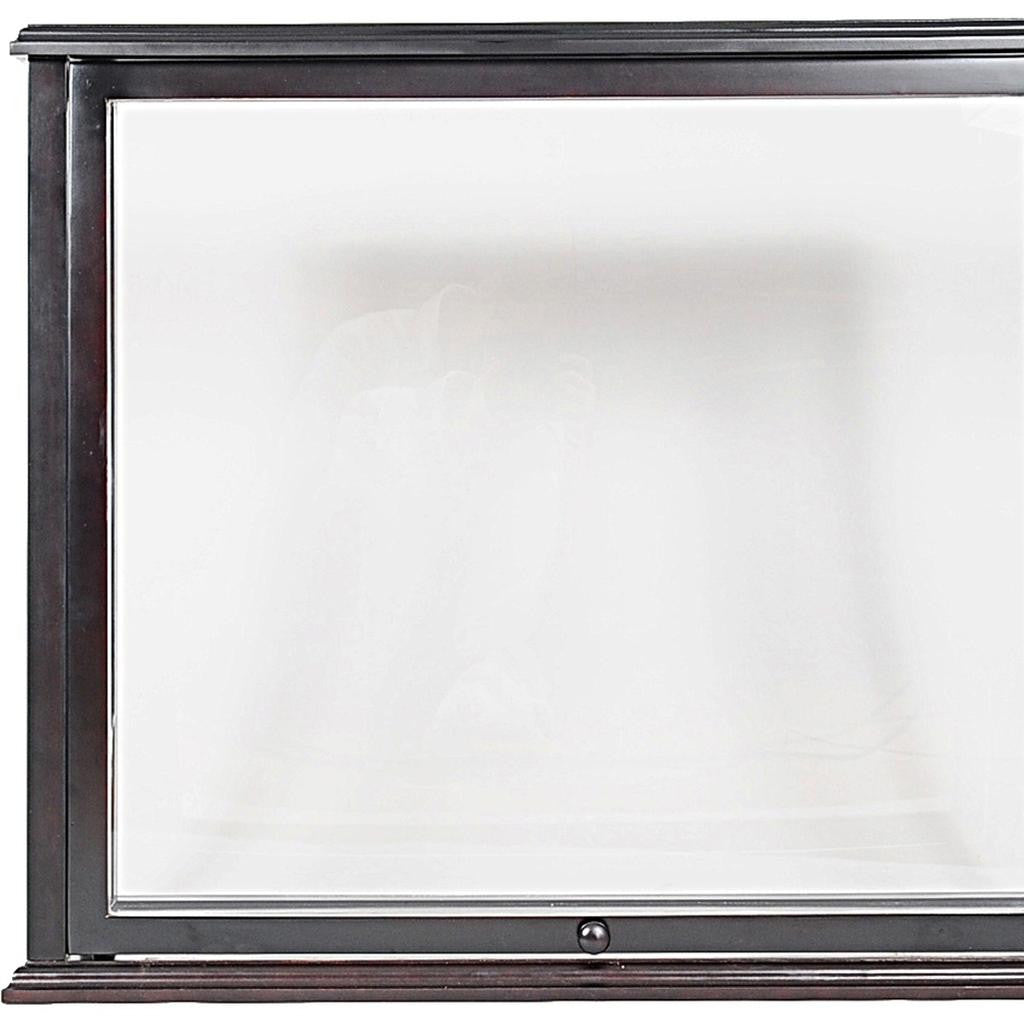 14" Black Glass Standard Display Stand