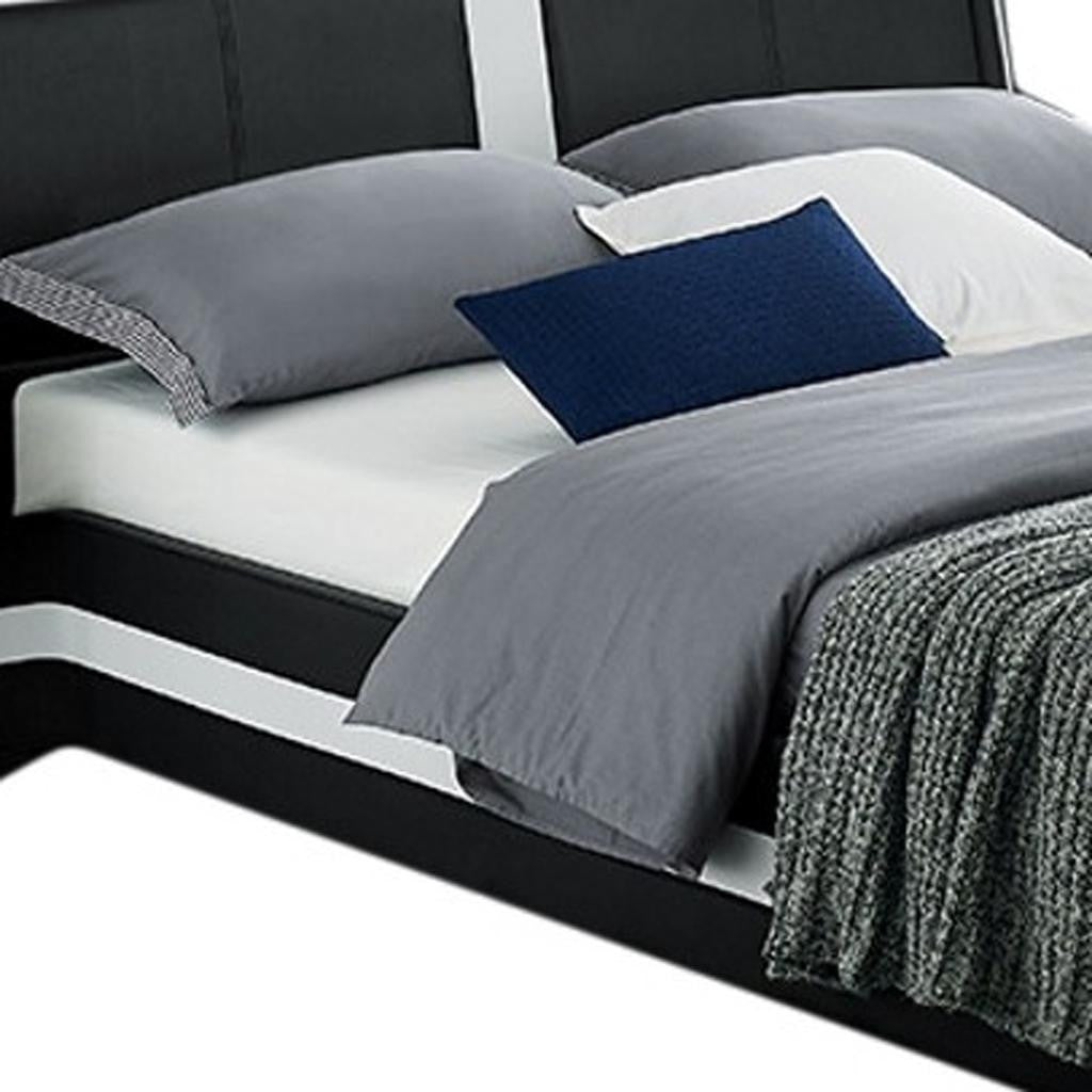 Black Platform King Bed