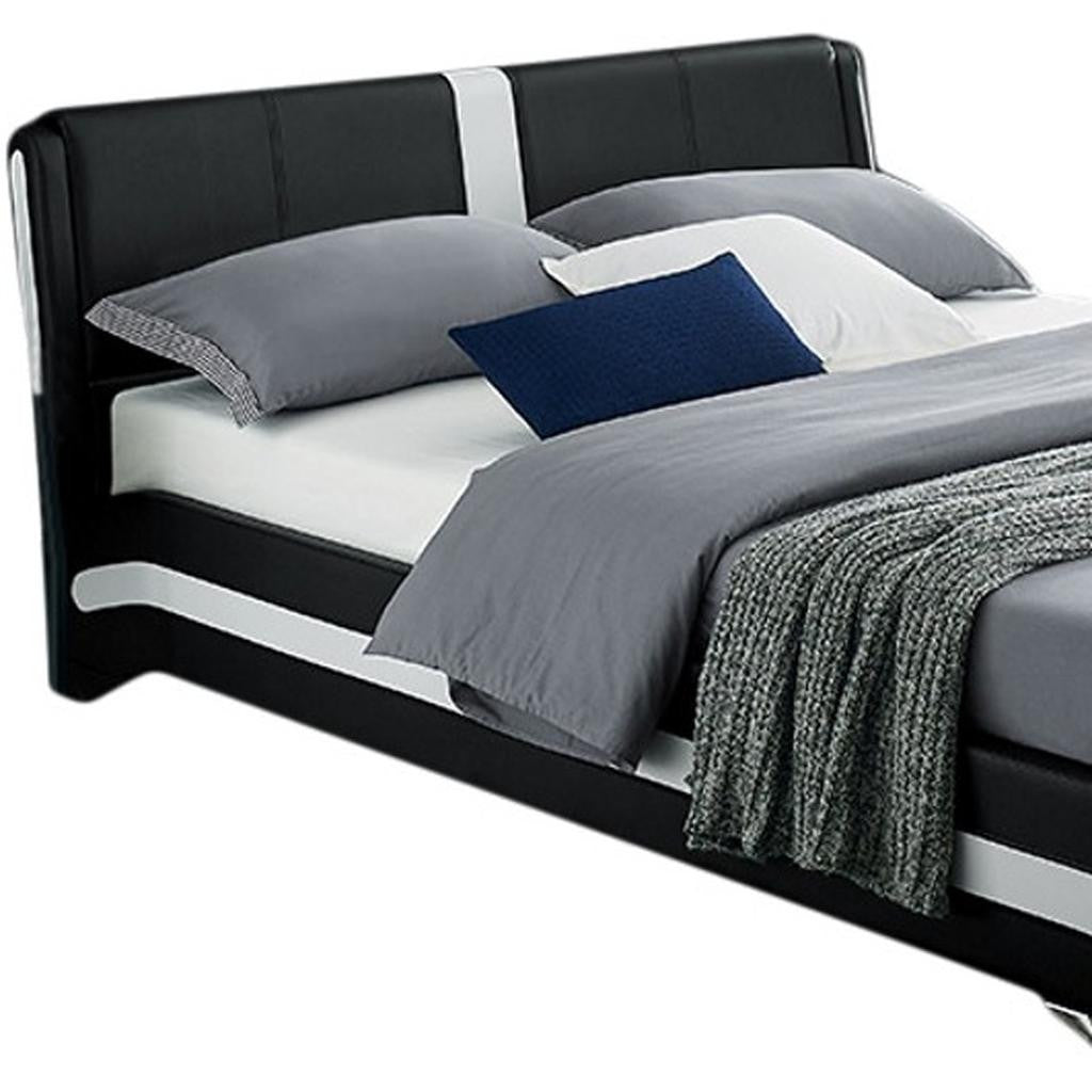 Black Platform King Bed