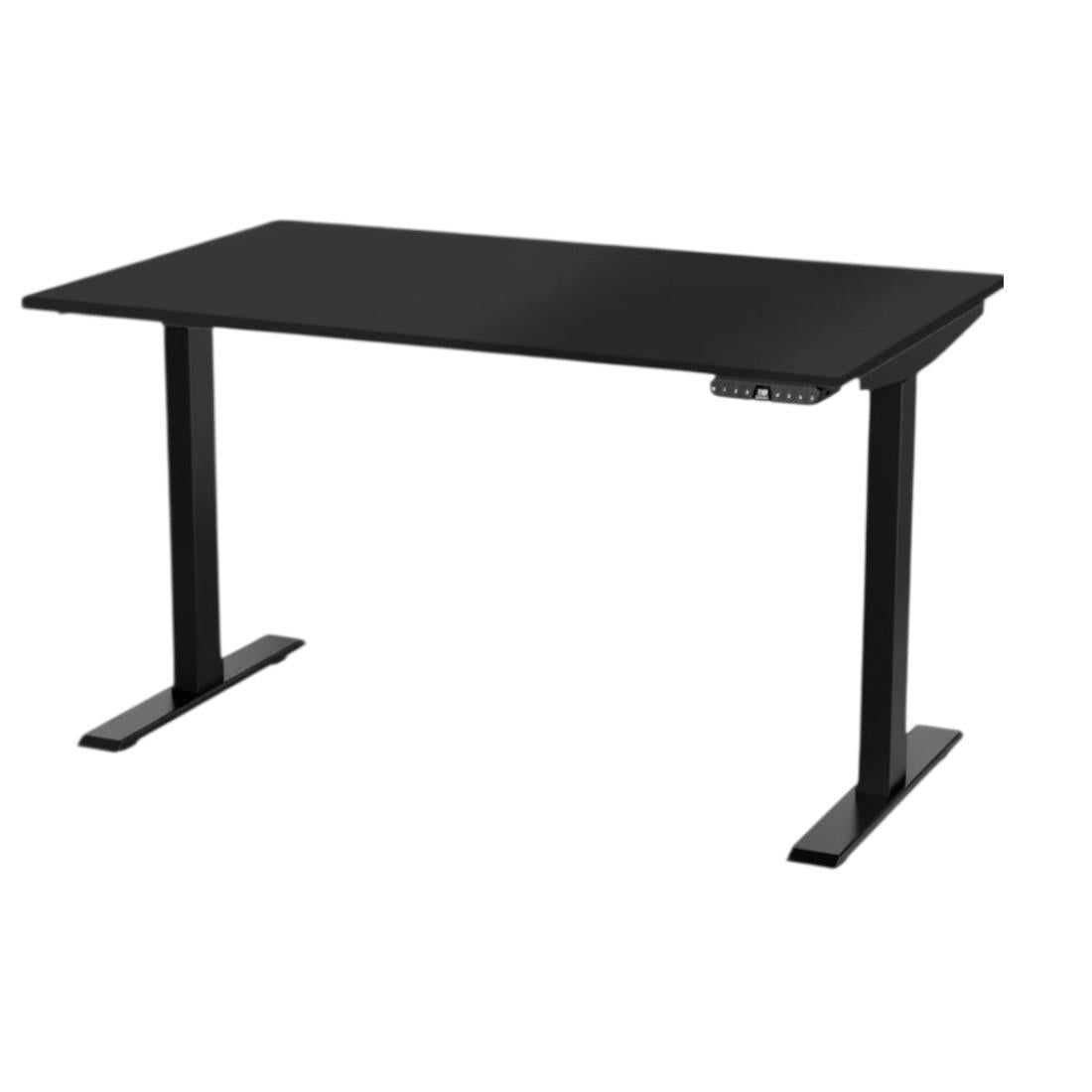 60" Adjustable Black Stainless Steel Standing Desk