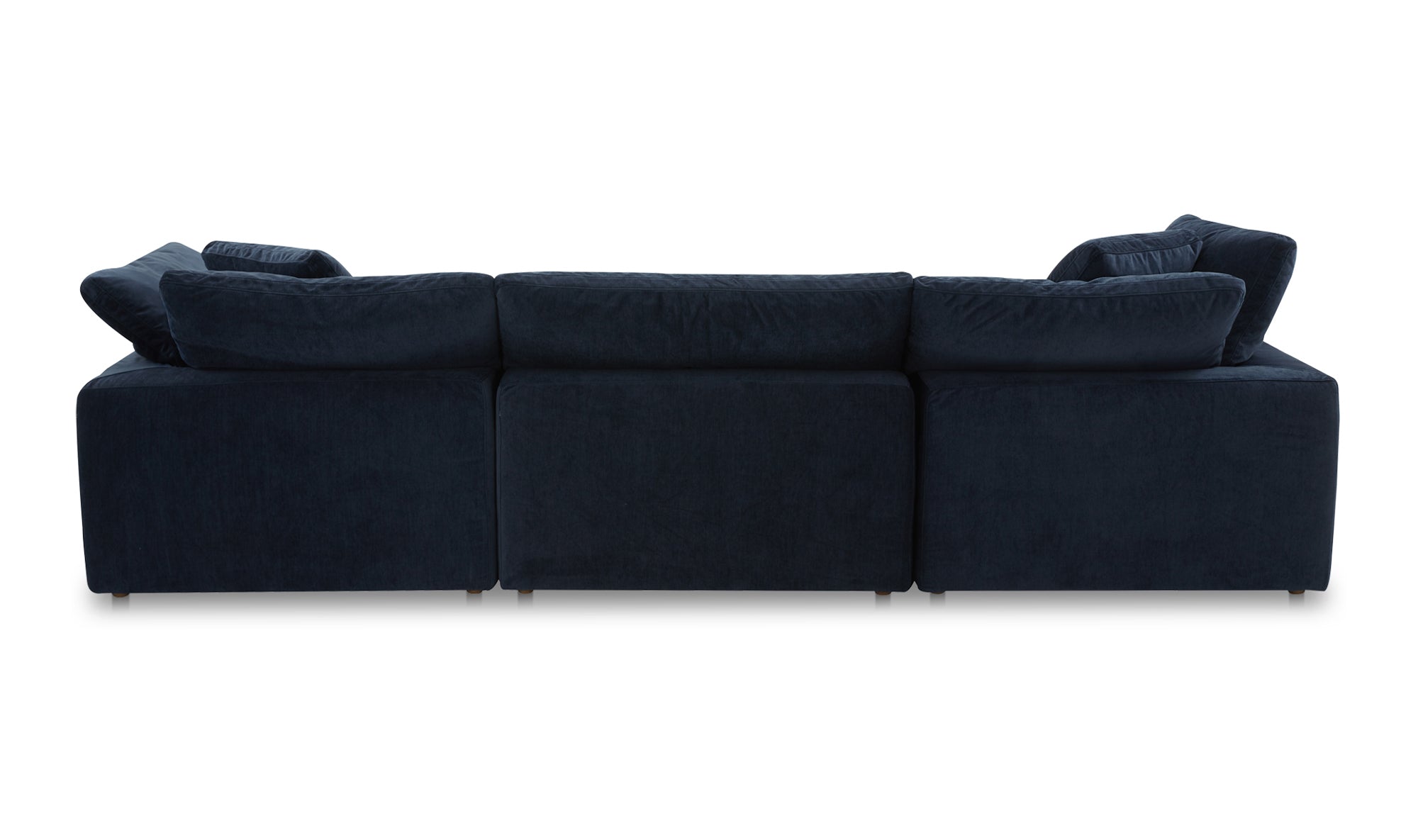 Clay Lounge Modular Sectional Performance Fabric - Nocturnal Sky