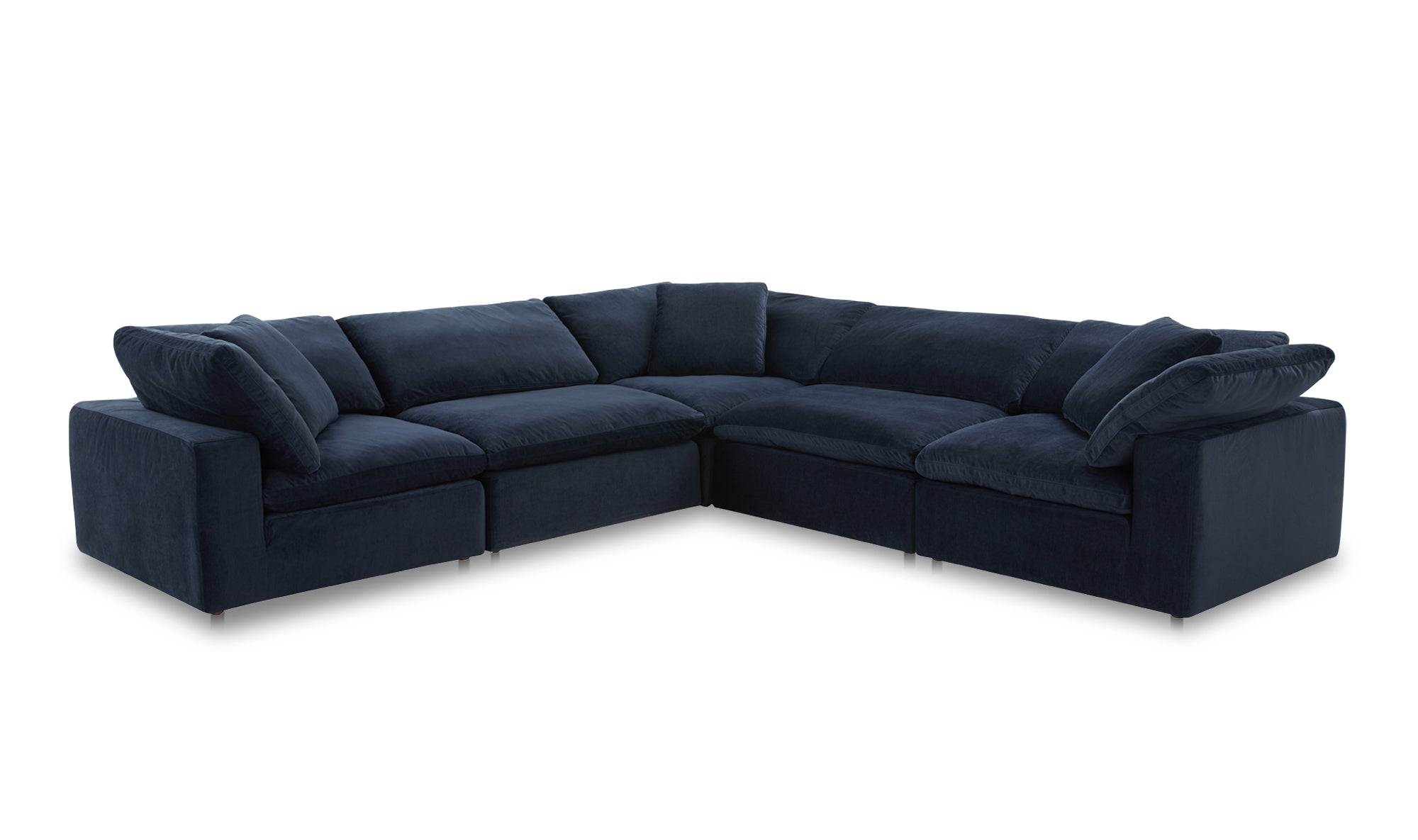 Clay Classic L Modular Sectional Performance Fabric - Nocturnal Sky