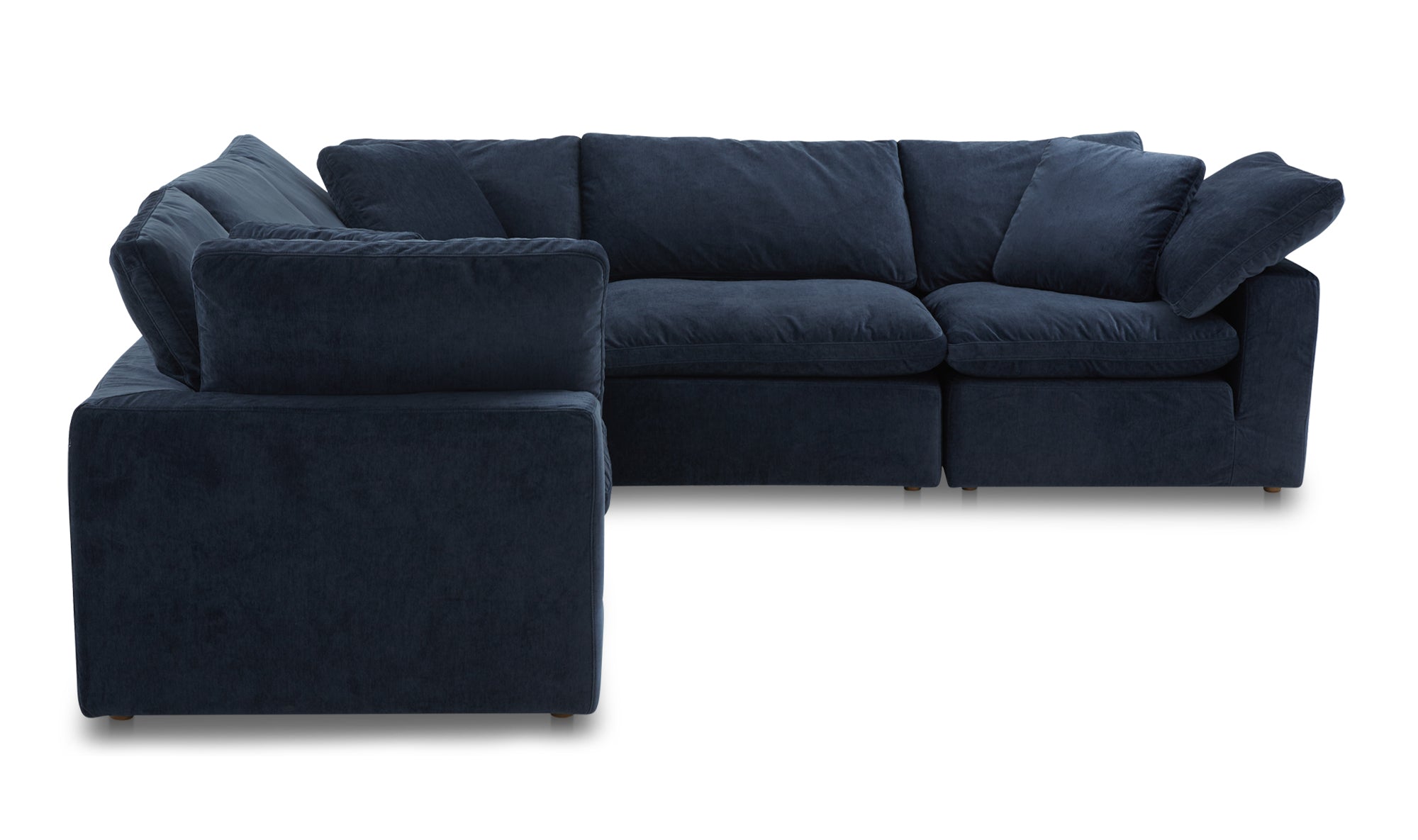 Terra Classic L Modular Sectional Performance Fabric - Nocturnal Sky