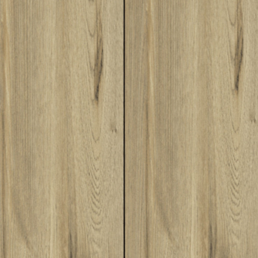 71" Oak Wood Pantry Or Storage Closet