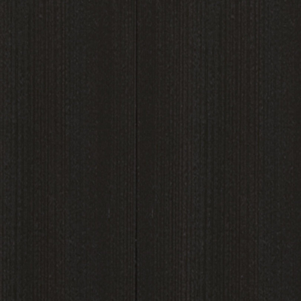 71" Black Wood Pantry Or Storage Closet