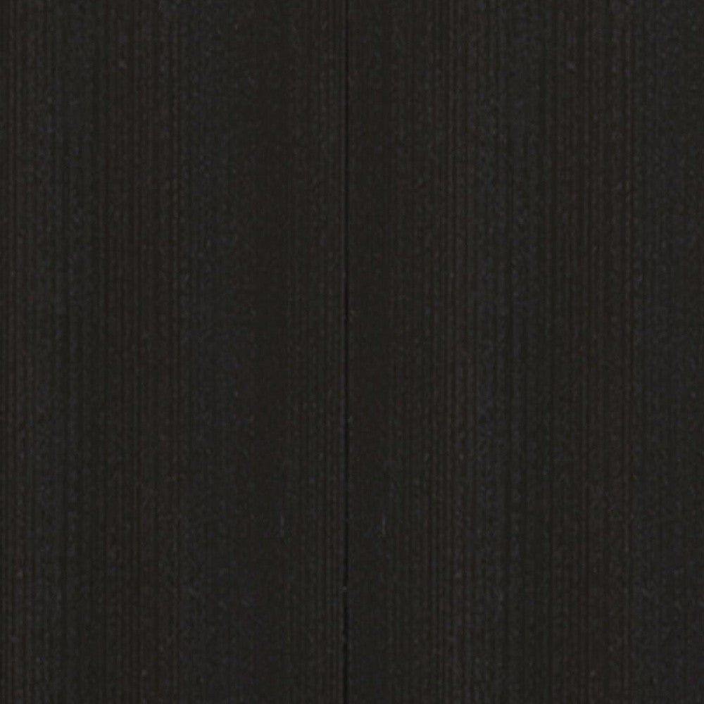 71" Black Wood Pantry Or Storage Closet