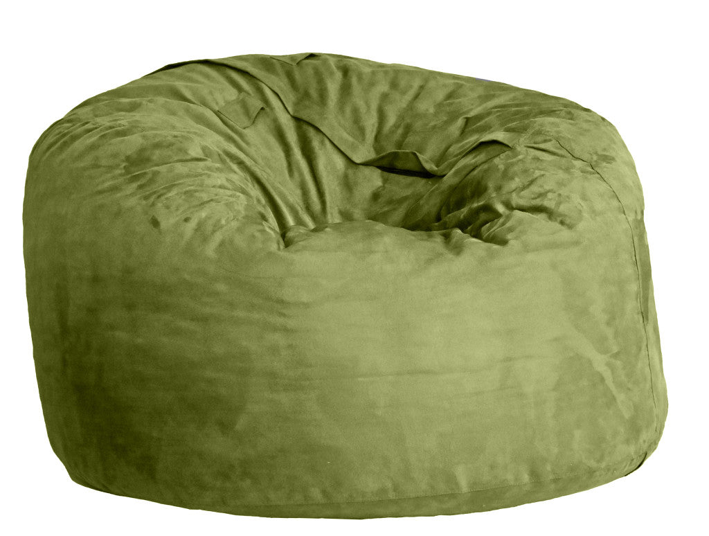 47" Green Microsuede Classic Bean Bag