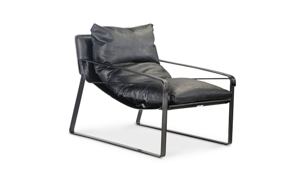 Connor Club Chair - Black – Candide Home