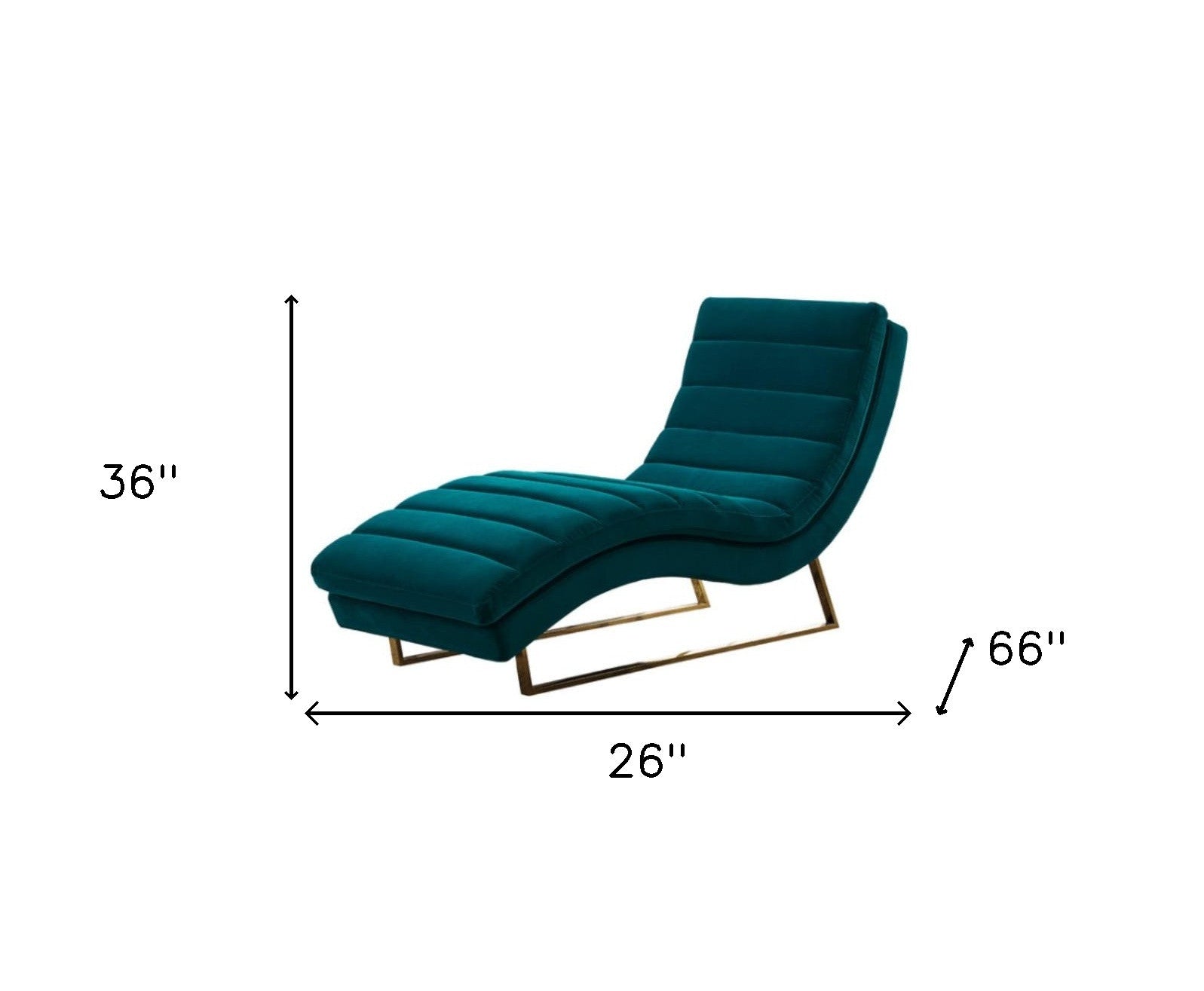 26" Green And Silver Velvet Tufted Lounge Chair