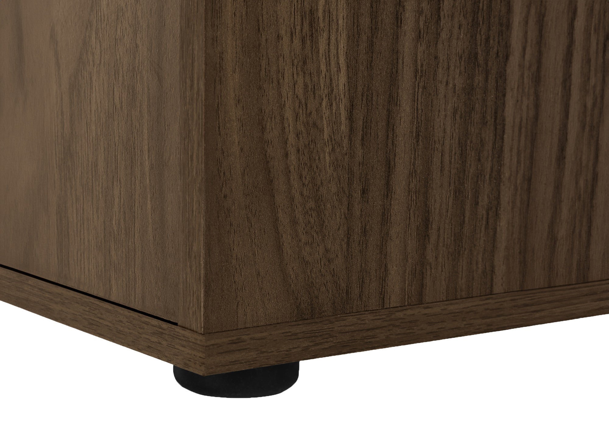 46" Brown Wood L Shape Computer Desk