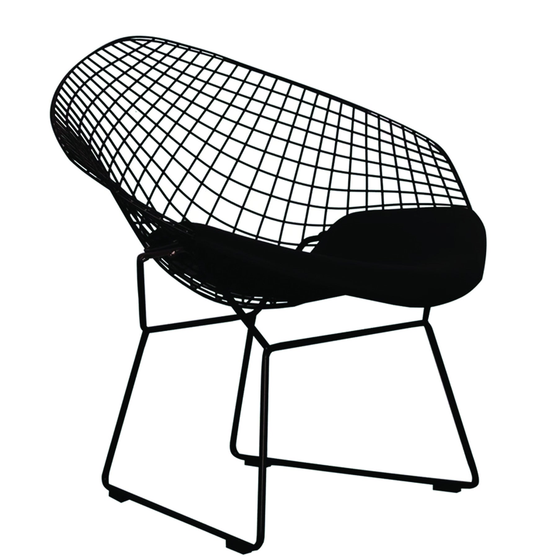 32" Black Lounge Chair