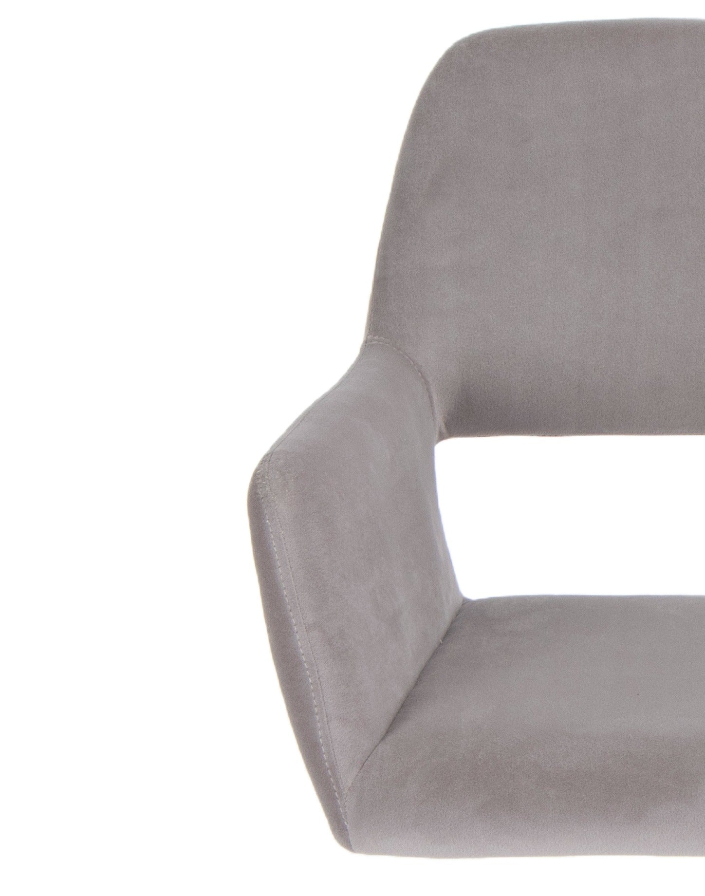 Gray and Black Adjustable Height Swivel Office Chair