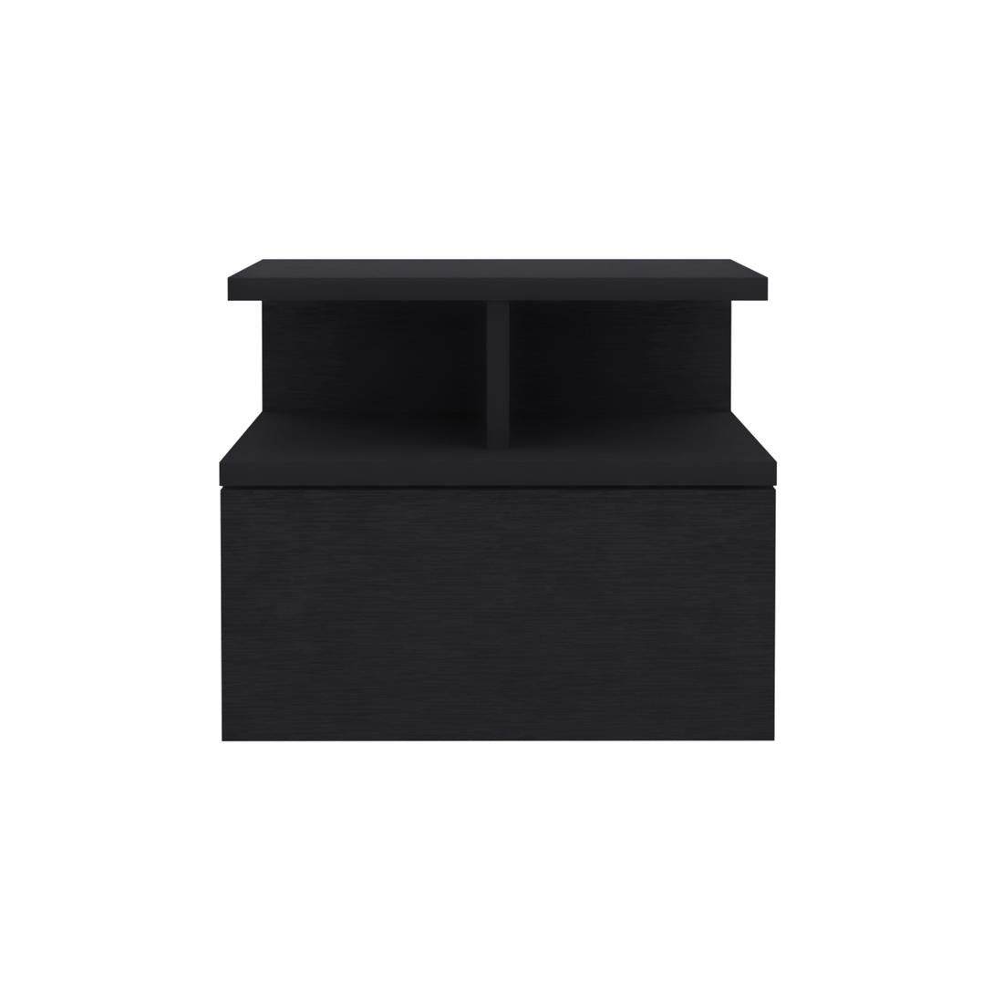 Two Piece Black Bedroom Set