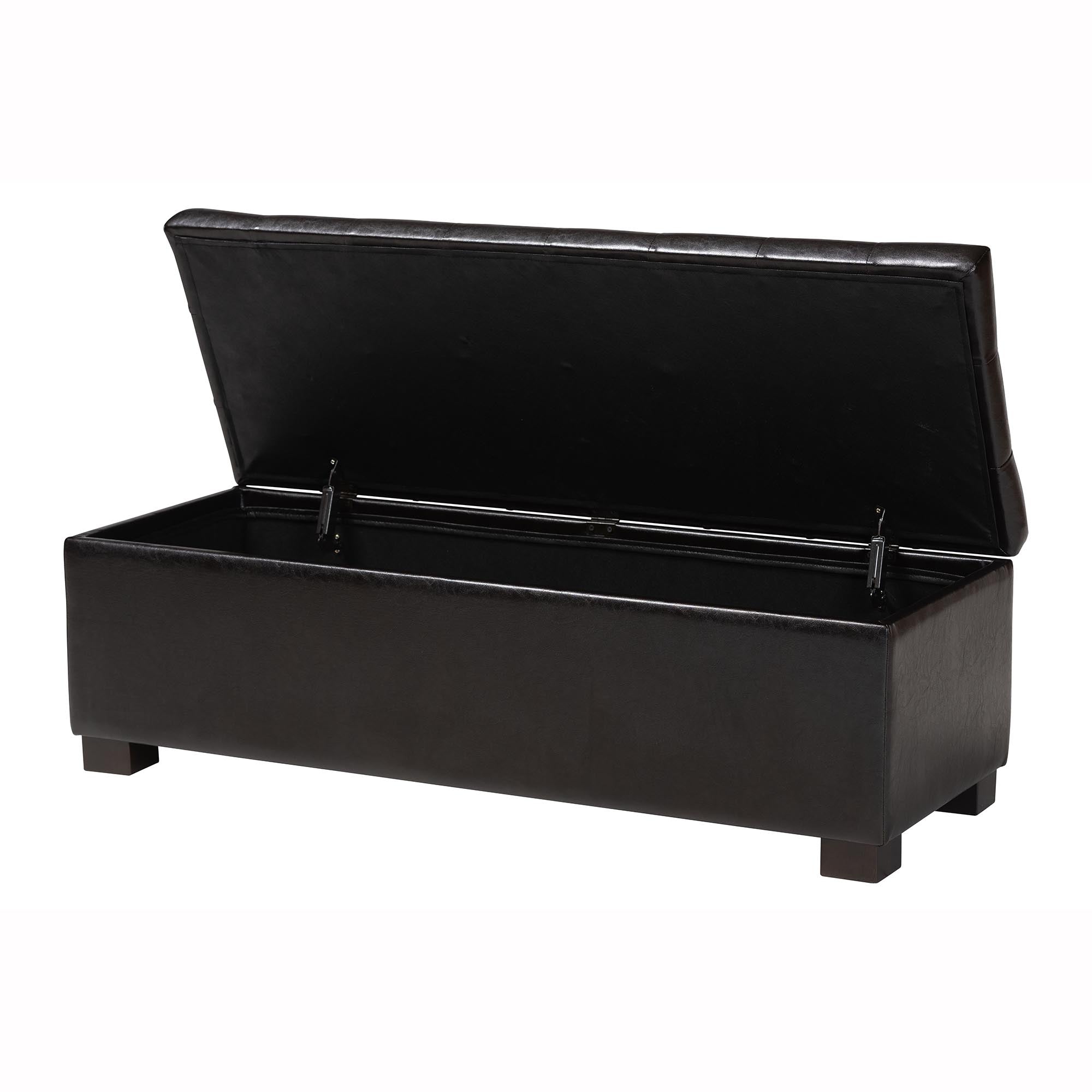 Baxton Studio Roanoke Ottoman