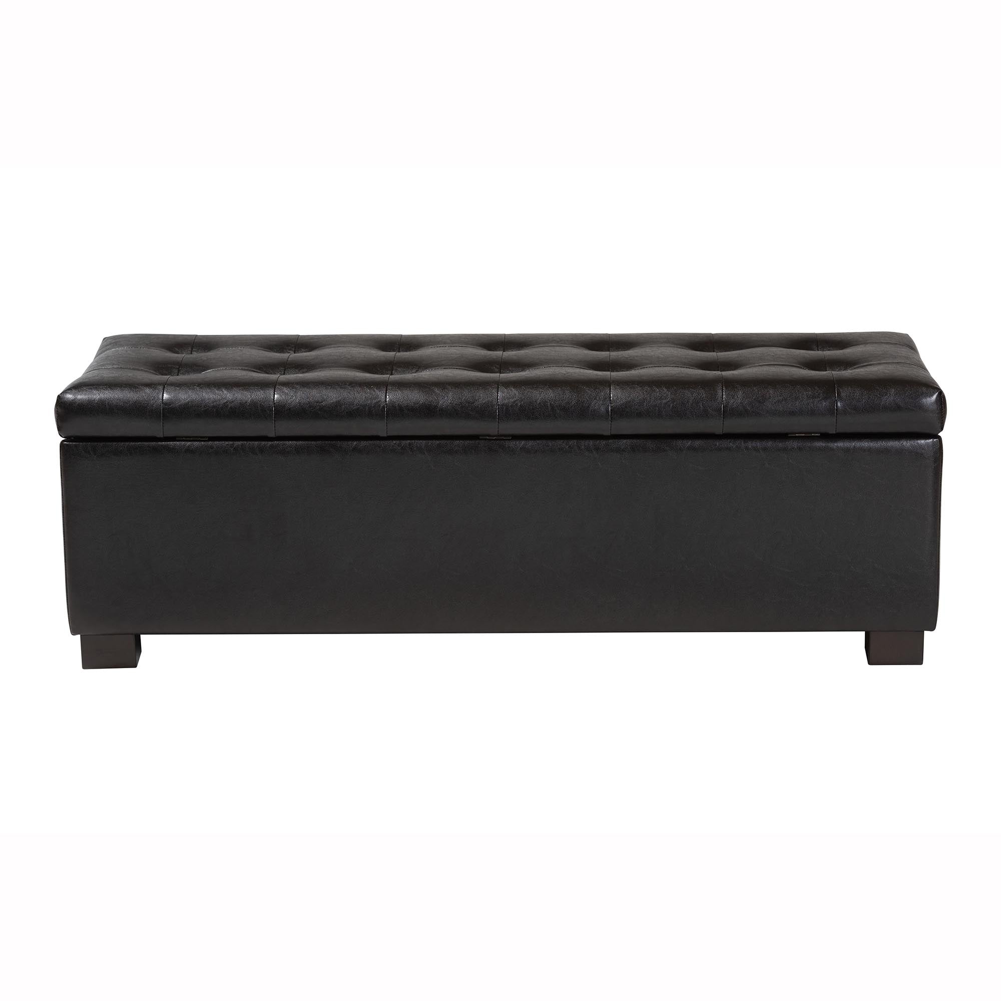 Baxton Studio Roanoke Ottoman