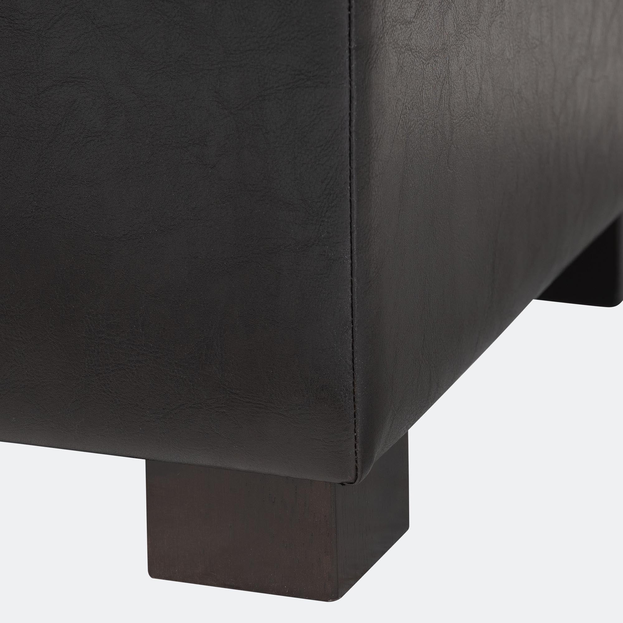 Baxton Studio Roanoke Ottoman
