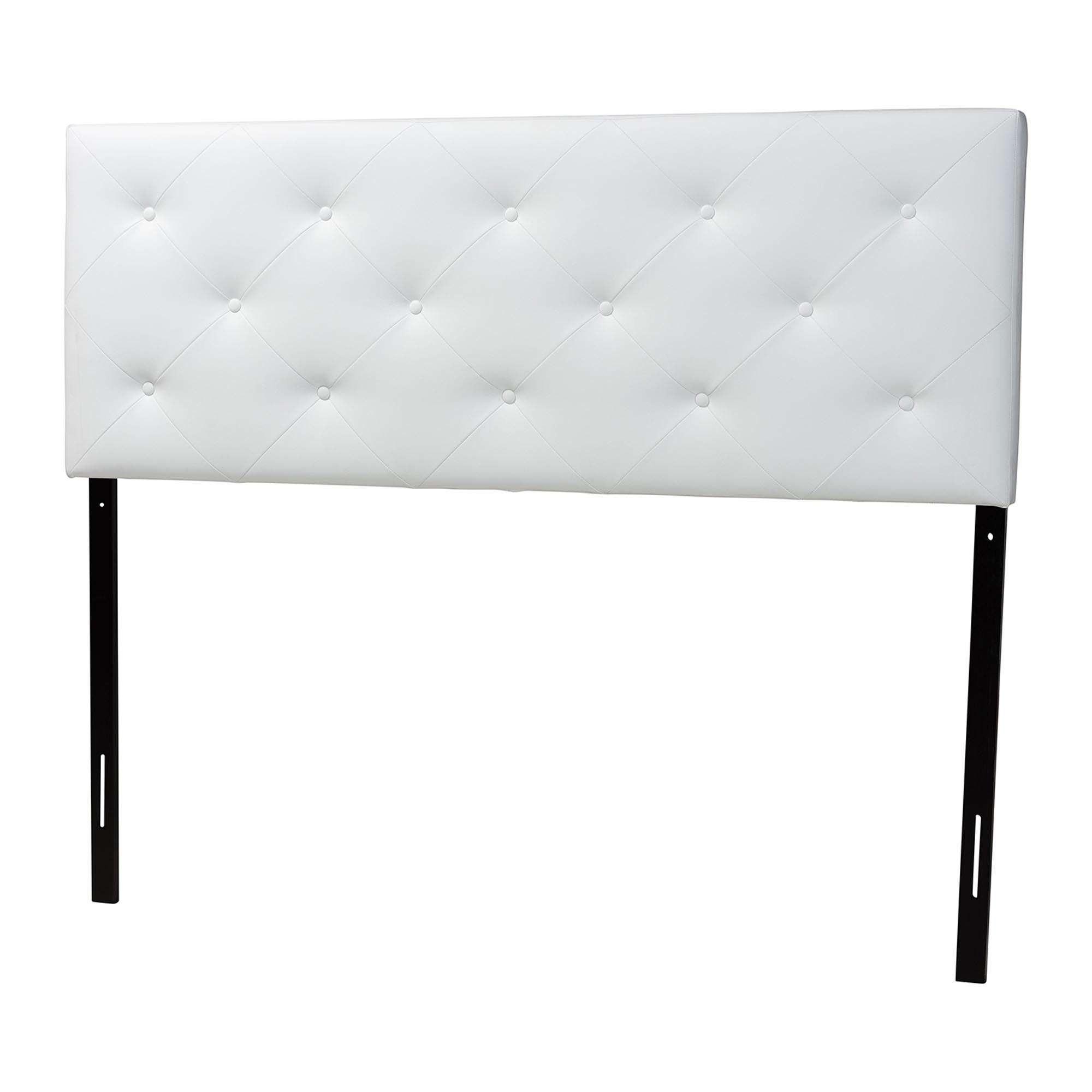Baxton Studio Bedford White Queen Sized Headboard
