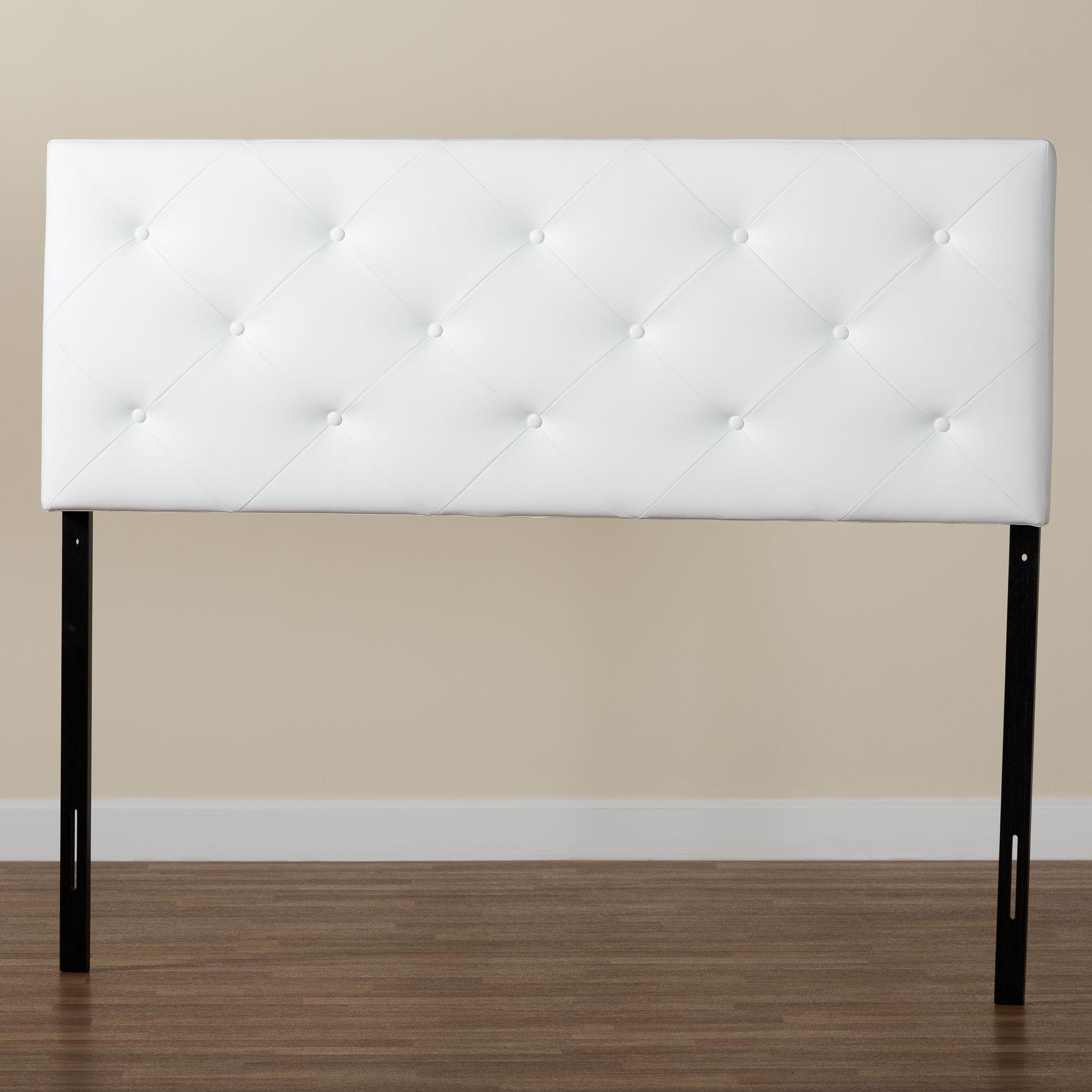 Baxton Studio Bedford White Queen Sized Headboard