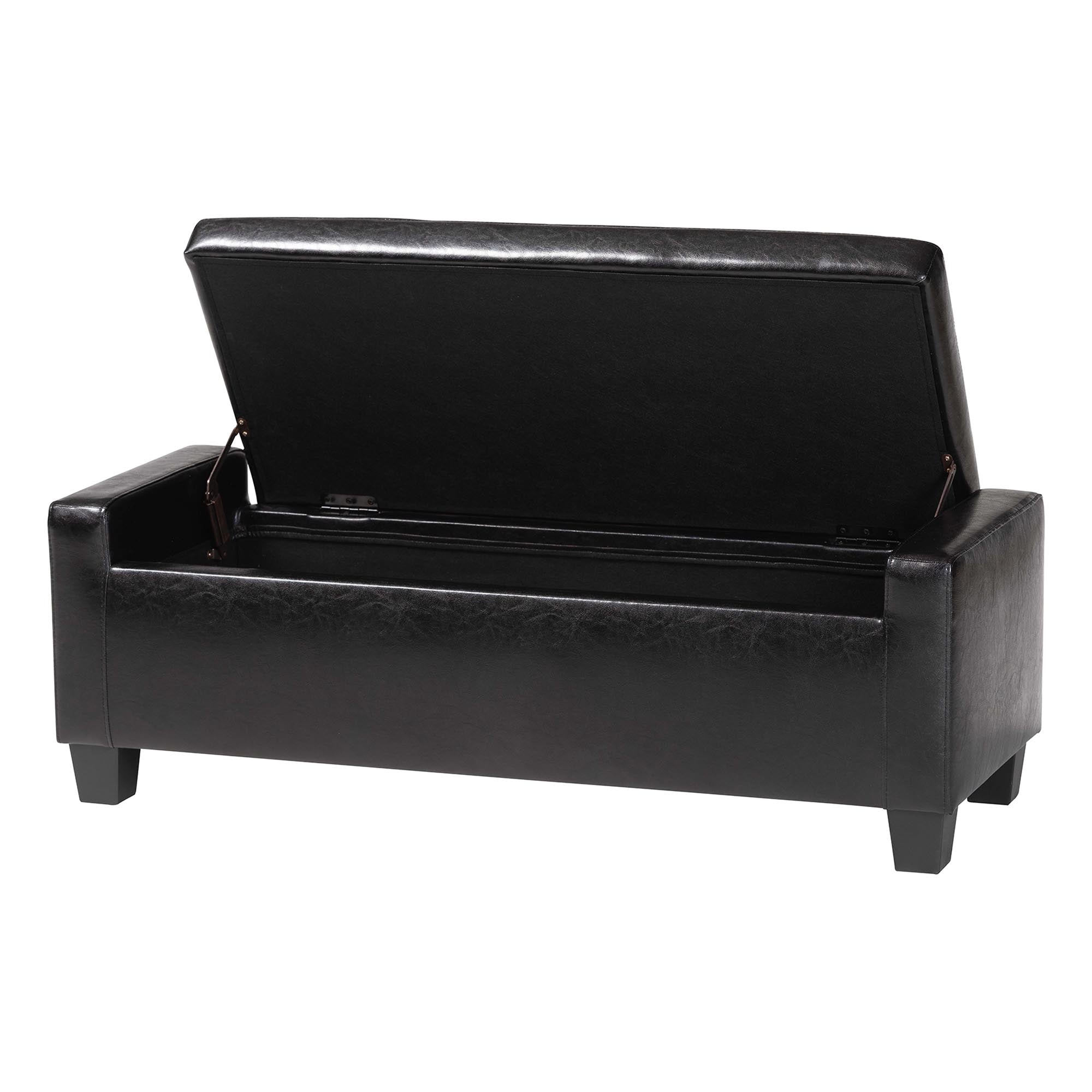 Baxton Studio Manchester Ottoman
