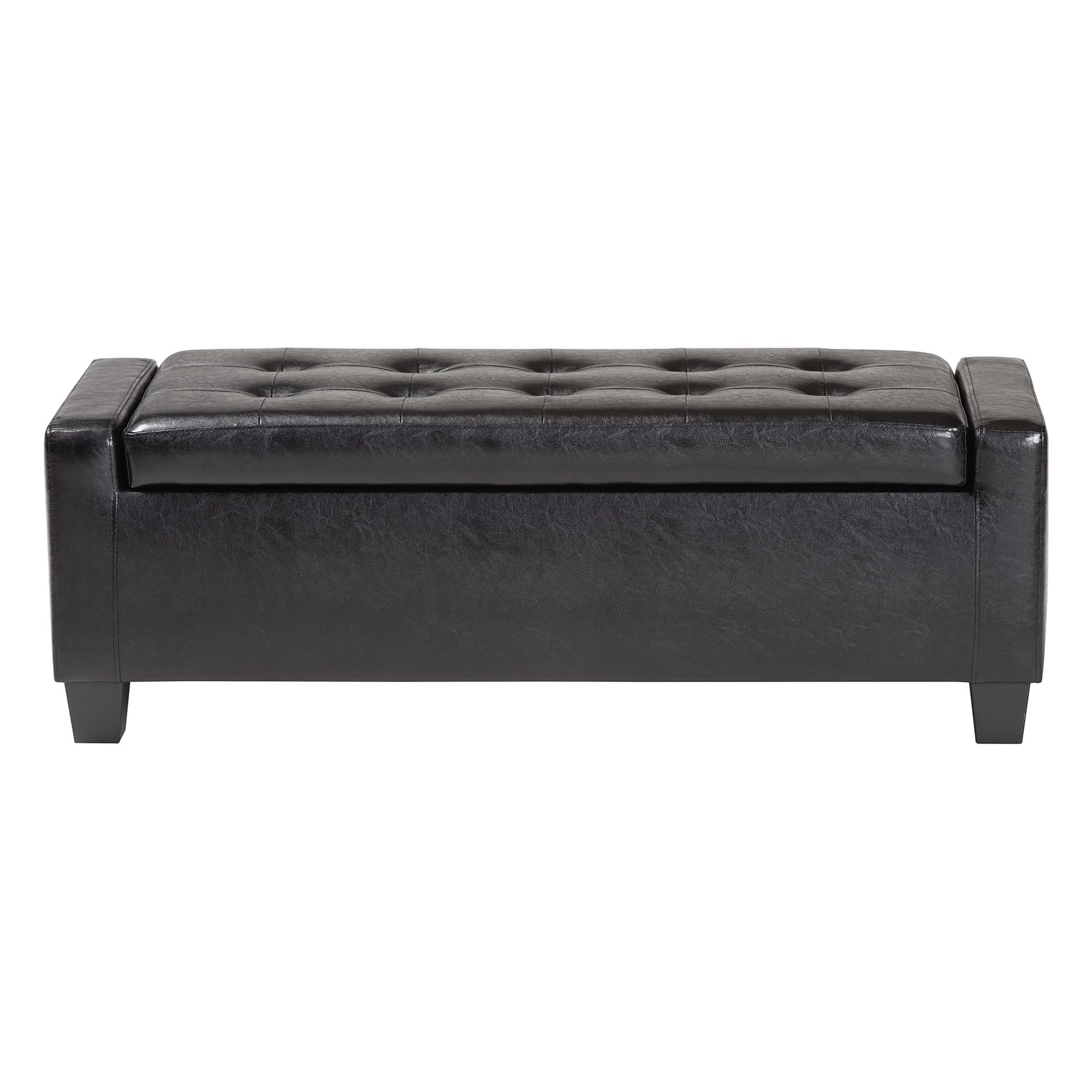 Baxton Studio Manchester Ottoman