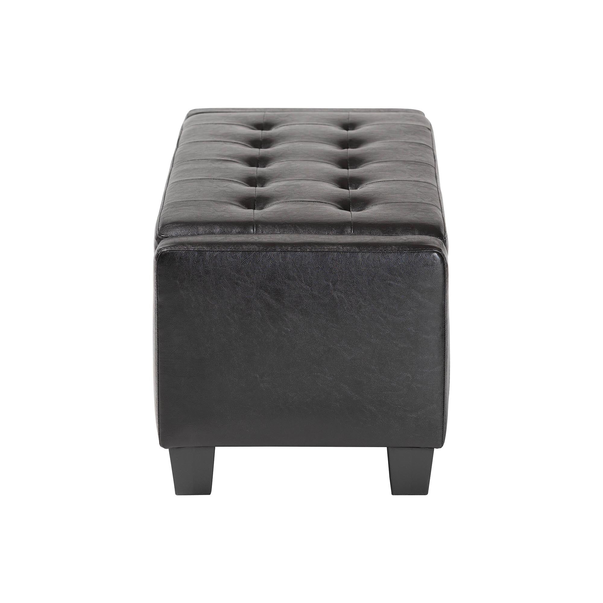 Baxton Studio Manchester Ottoman