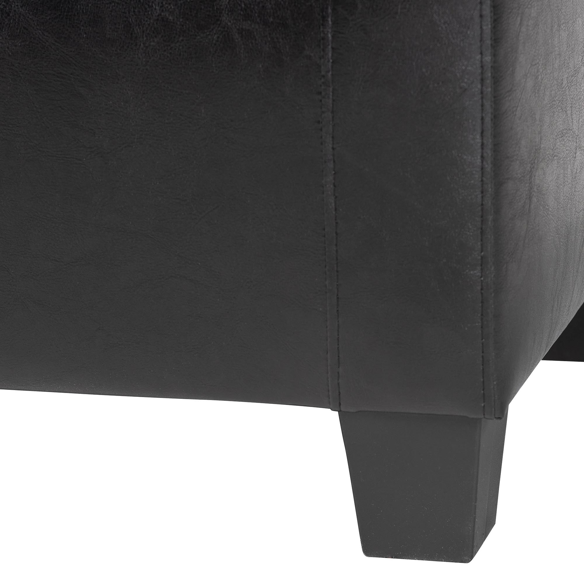 Baxton Studio Manchester Ottoman