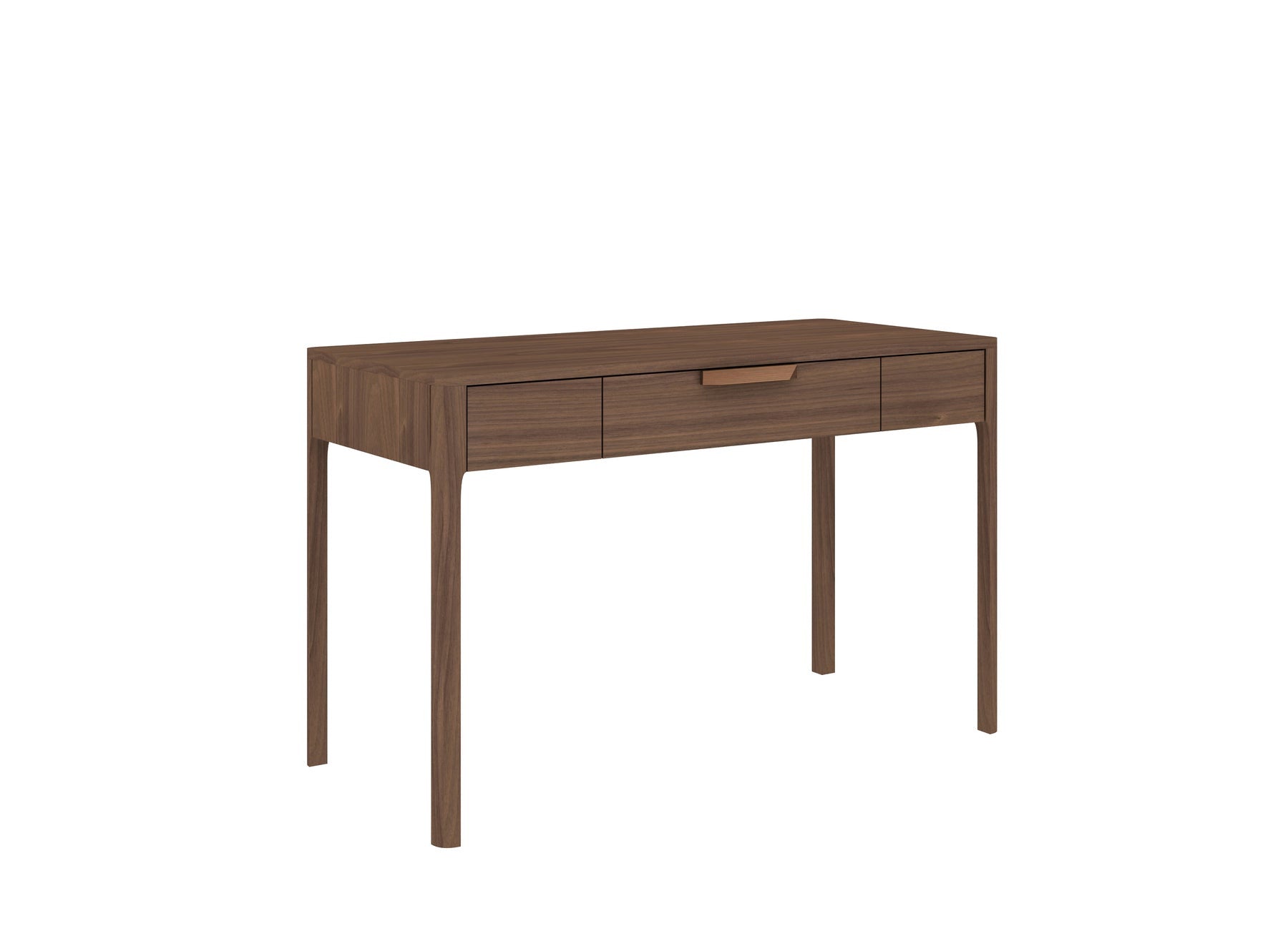47" Brown Wood Computer Desk