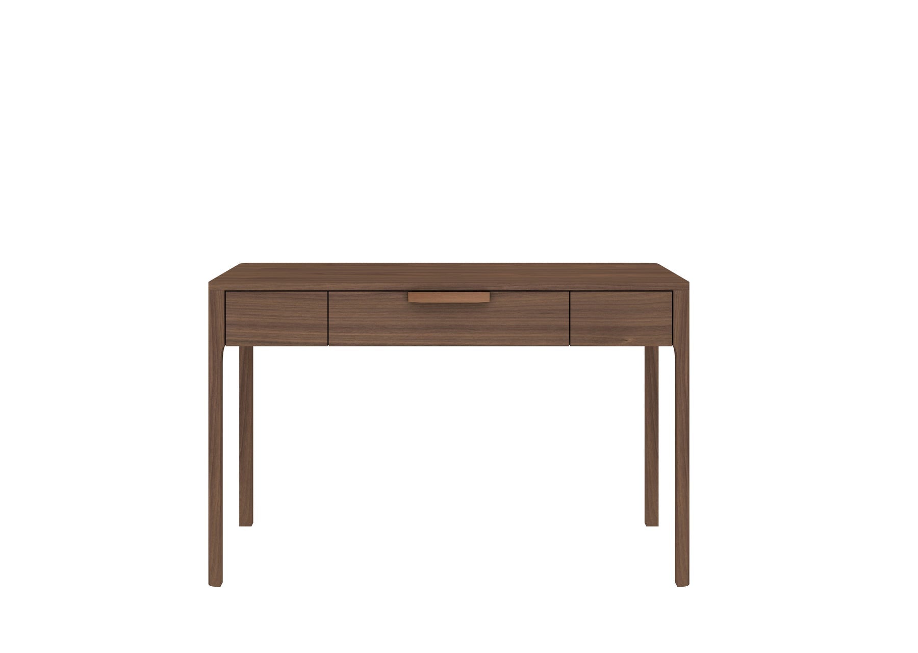 47" Brown Wood Computer Desk