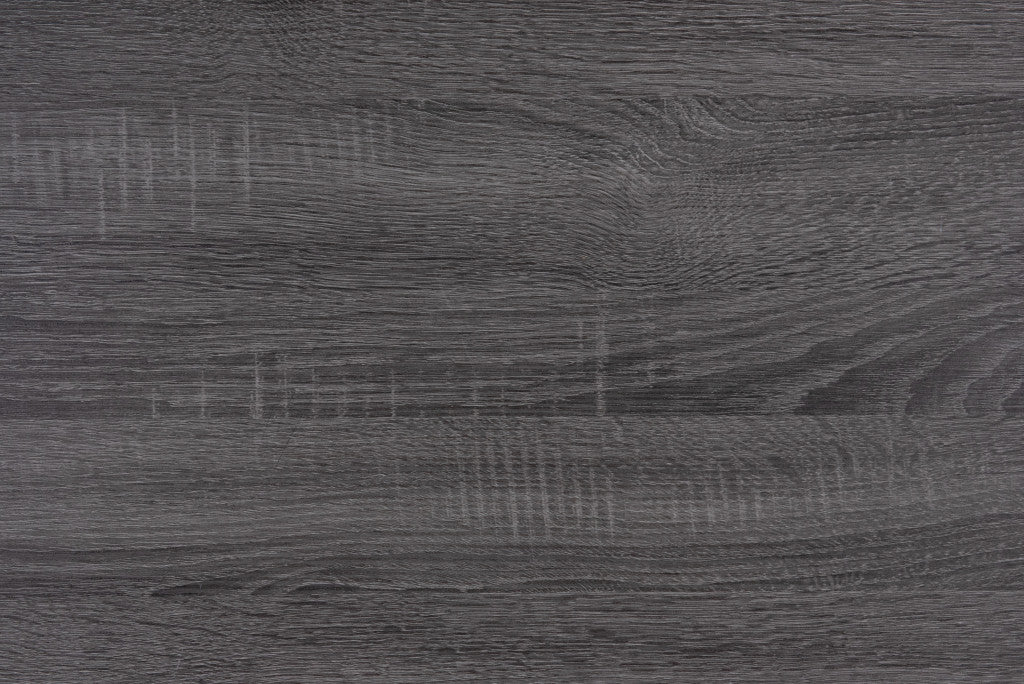 Black And Gray Inlaid Panels Queen Bed Frame
