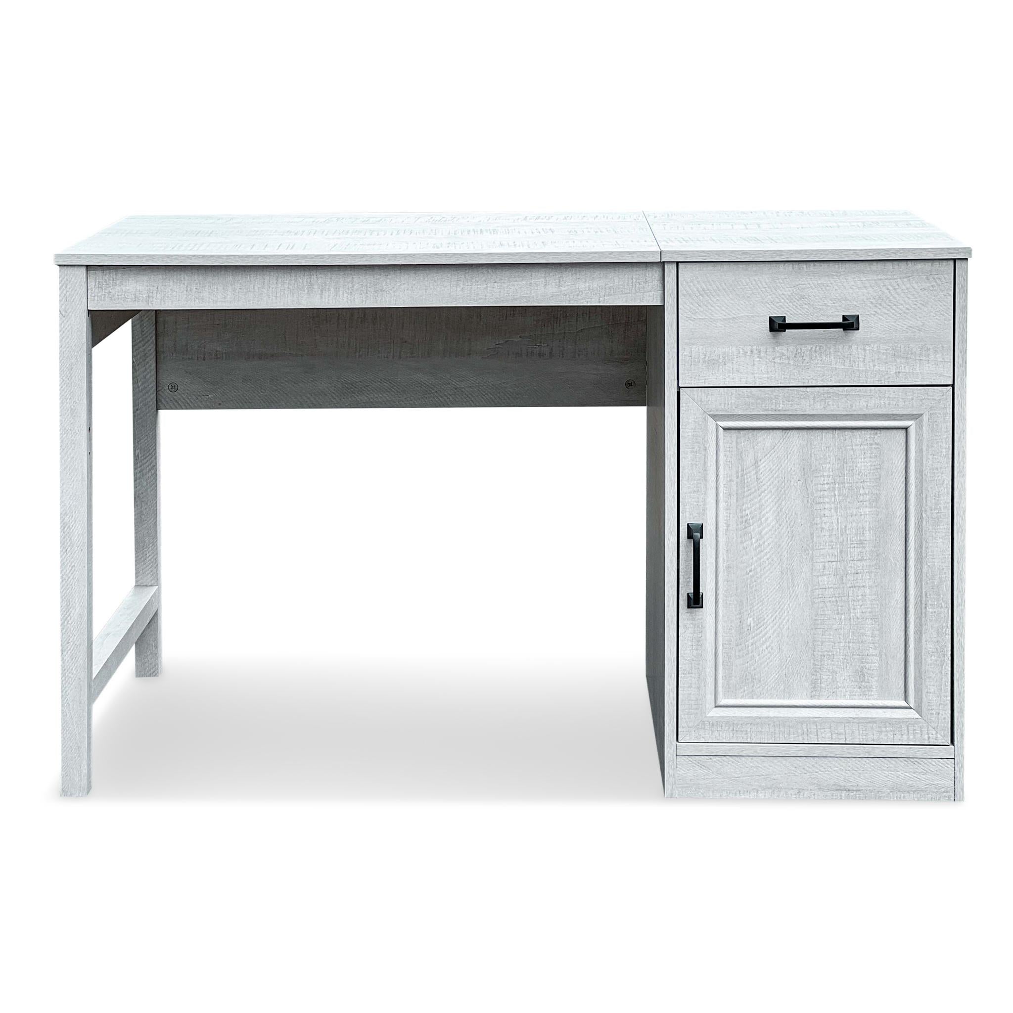 47" Light Gray Wood Writing Desk