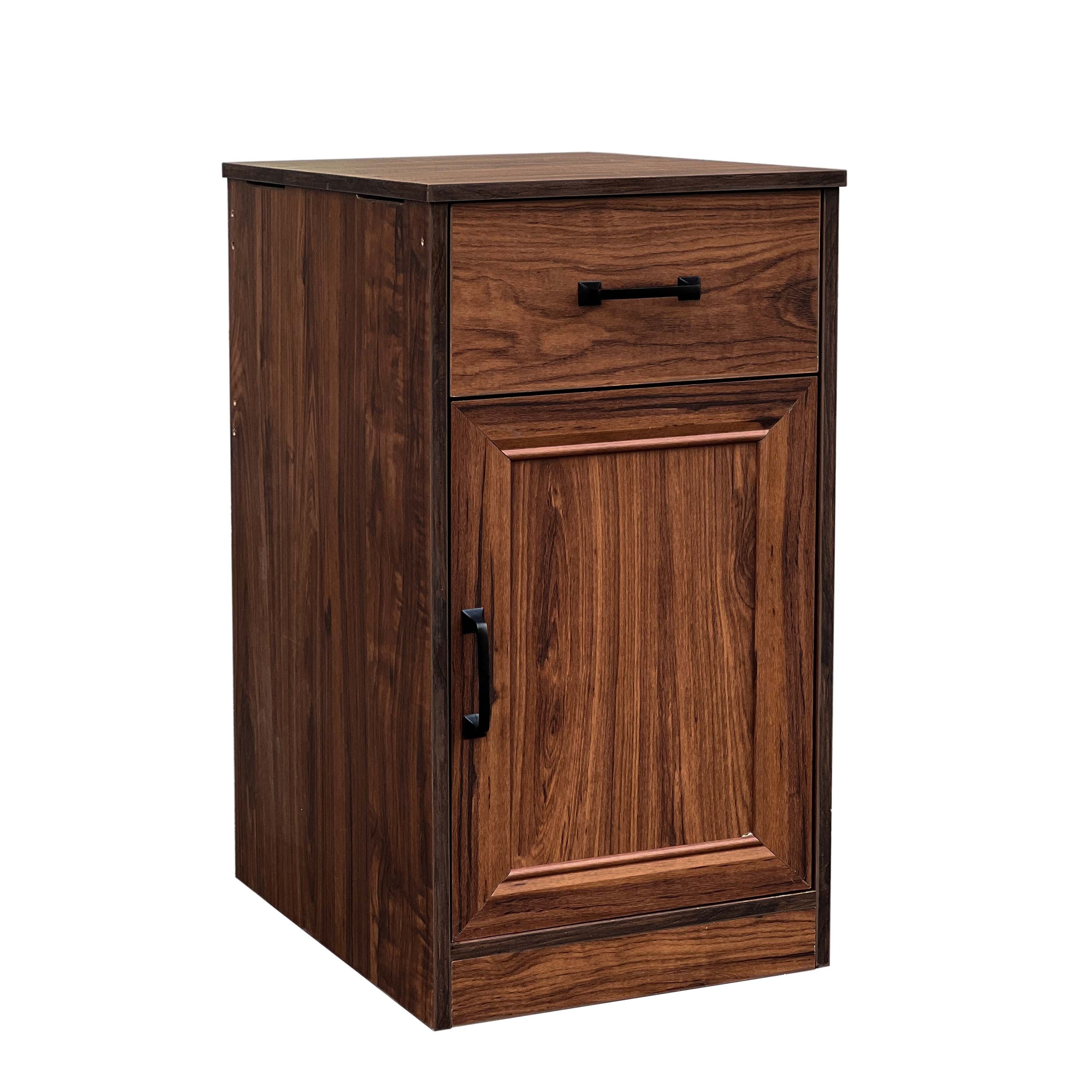 47" Walnut Wood Writing Desk