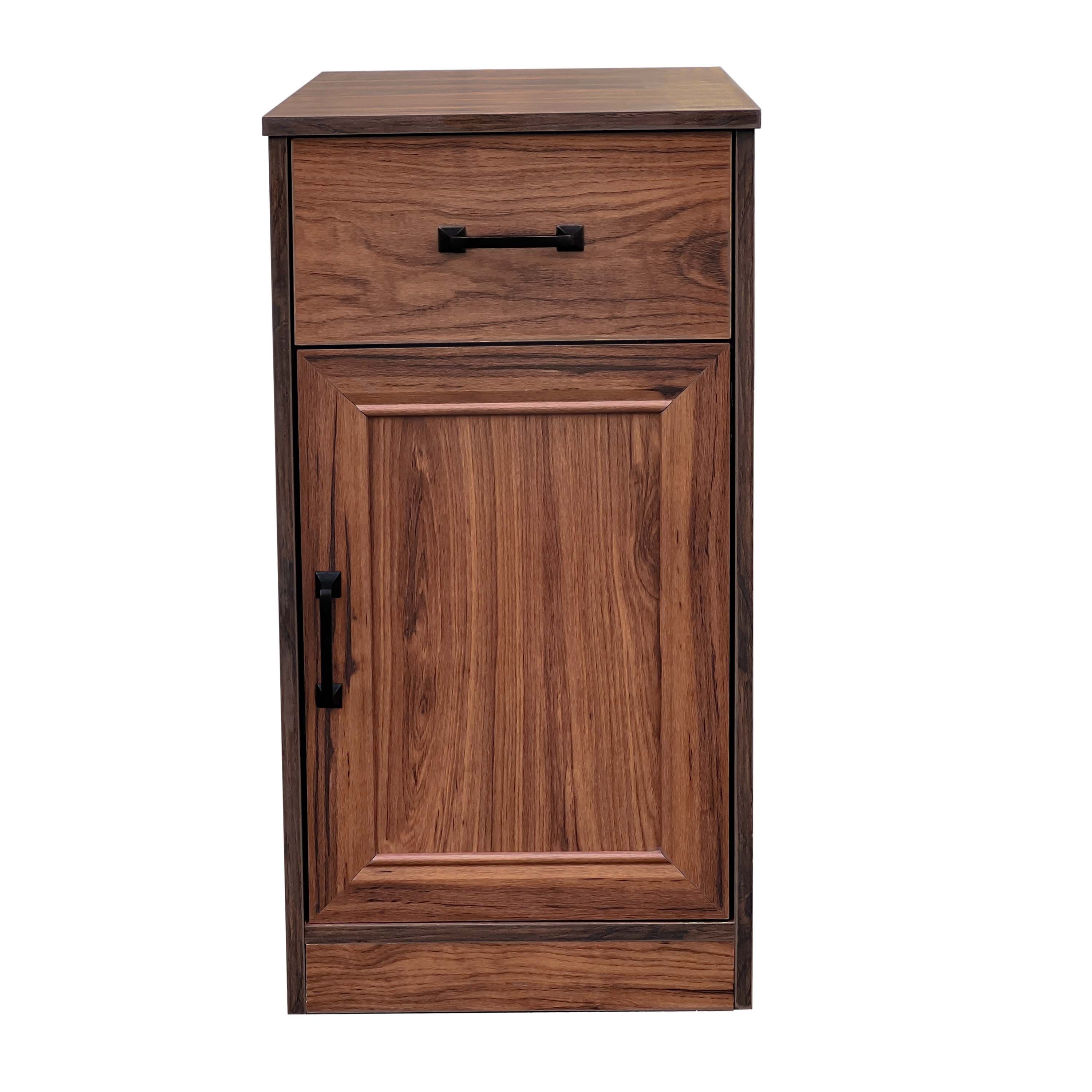 47" Walnut Wood Writing Desk