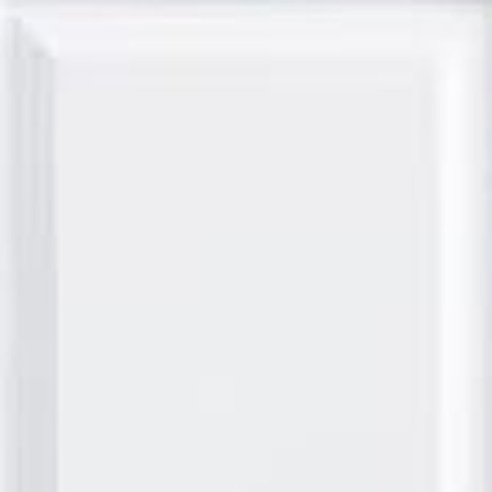 74" White And Gold Five Door Two Drawer Combo Dresser