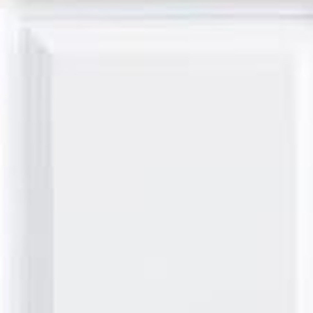 74" White And Gold Five Door Two Drawer Combo Dresser