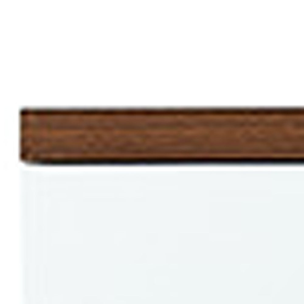 71" White Four Door Four Drawer Combo Dresser