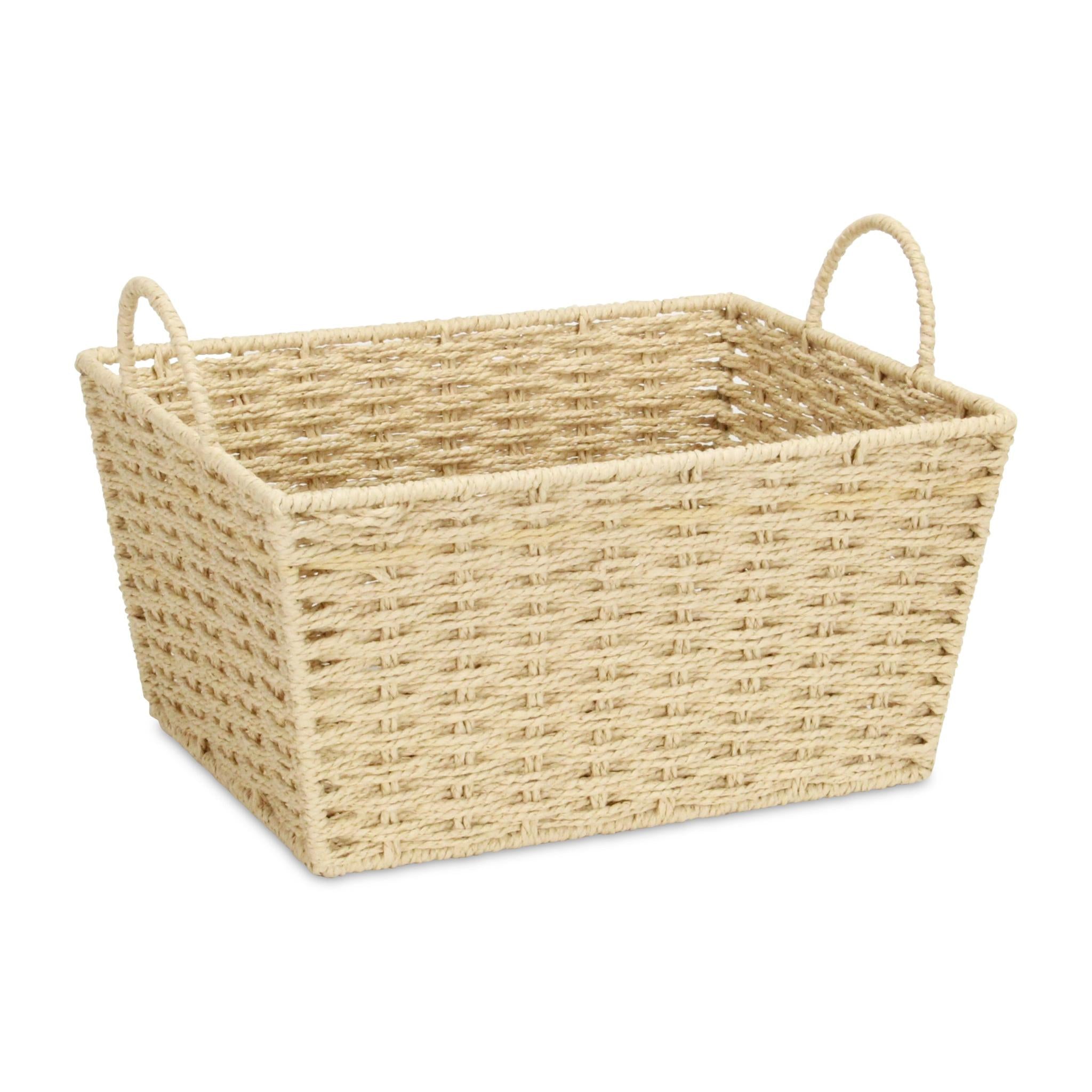 12" Natural Rope Basket