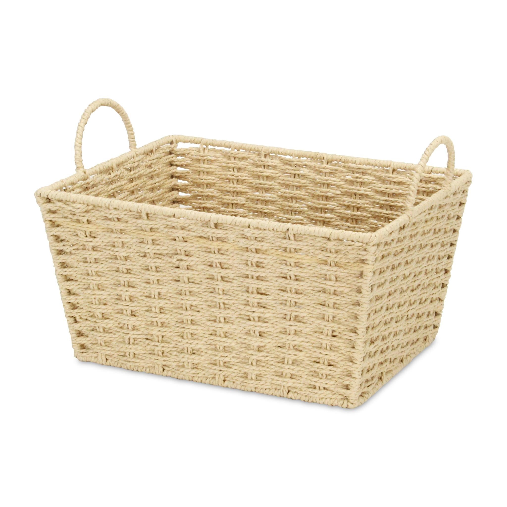 12" Natural Rope Basket