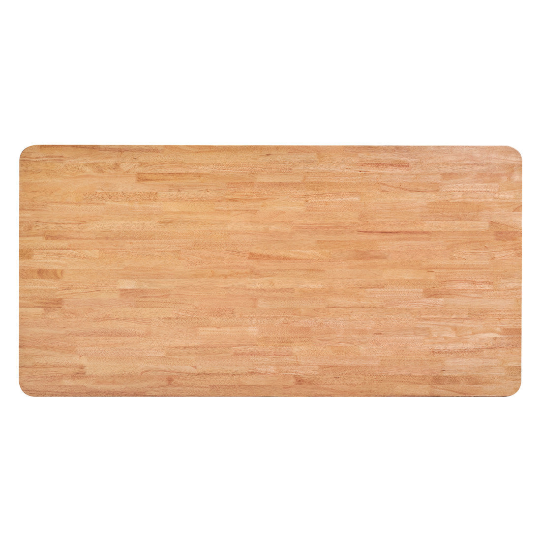 79" Natural Solid Wood Dining Table
