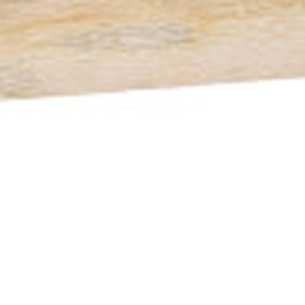 65" Antiqued White Solid Wood Rectangular Bar Table