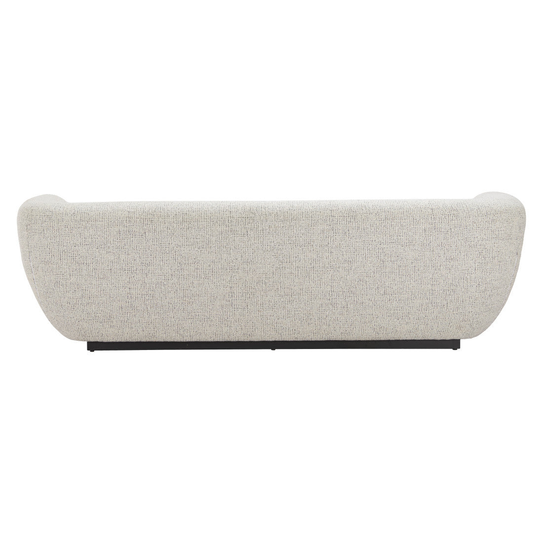 96" Gray Upholstered Sofa