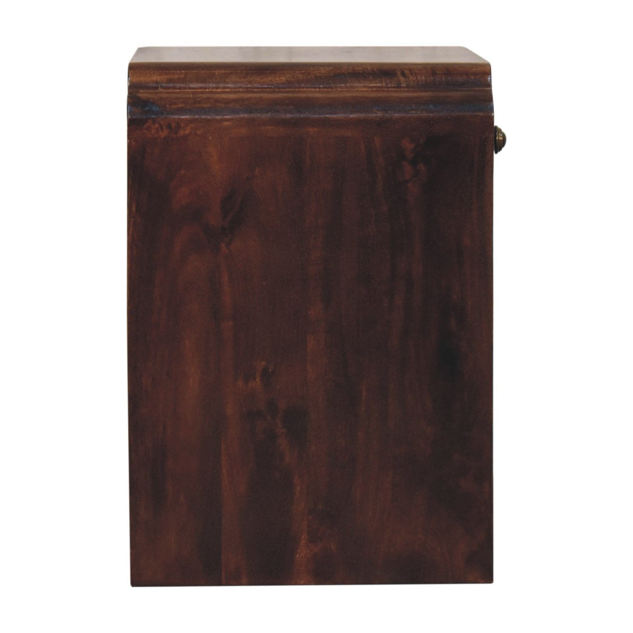 20" Chestnut Solid Wood One Drawer Nightstand