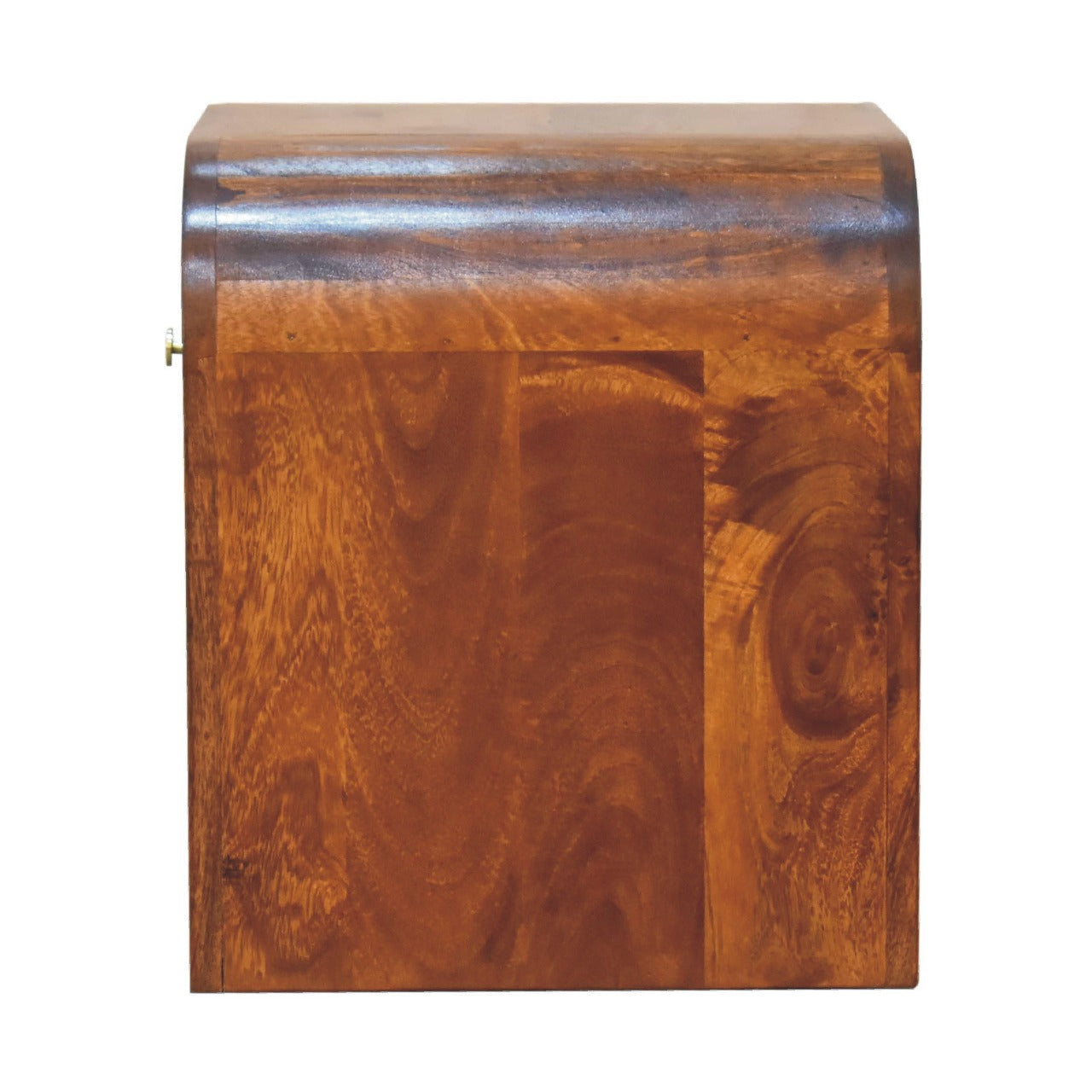 16" Chestnut Solid Wood One Drawer Nightstand