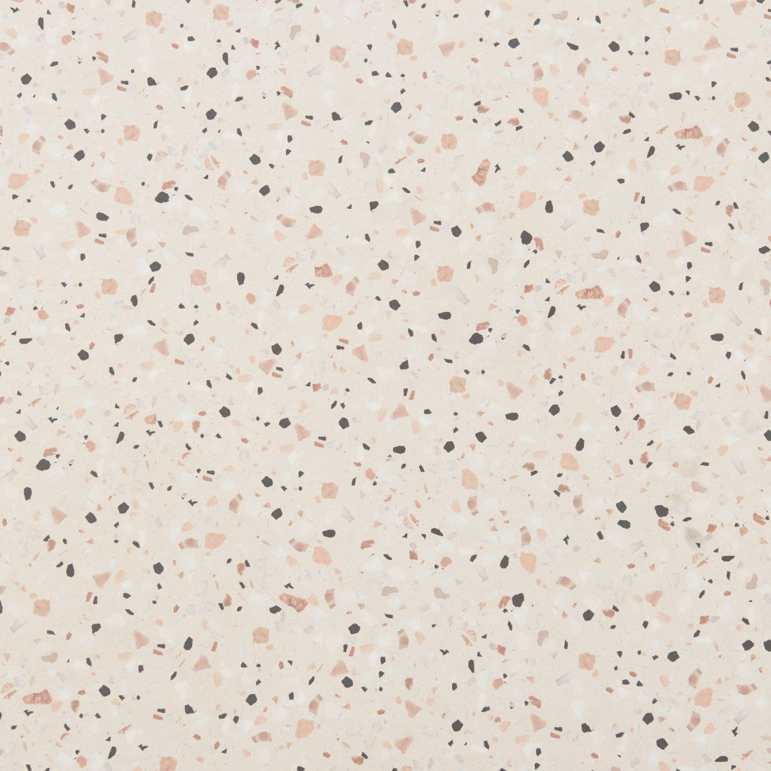 24" Beige and Gold Faux Terrazzo and Steel Square Bar Table