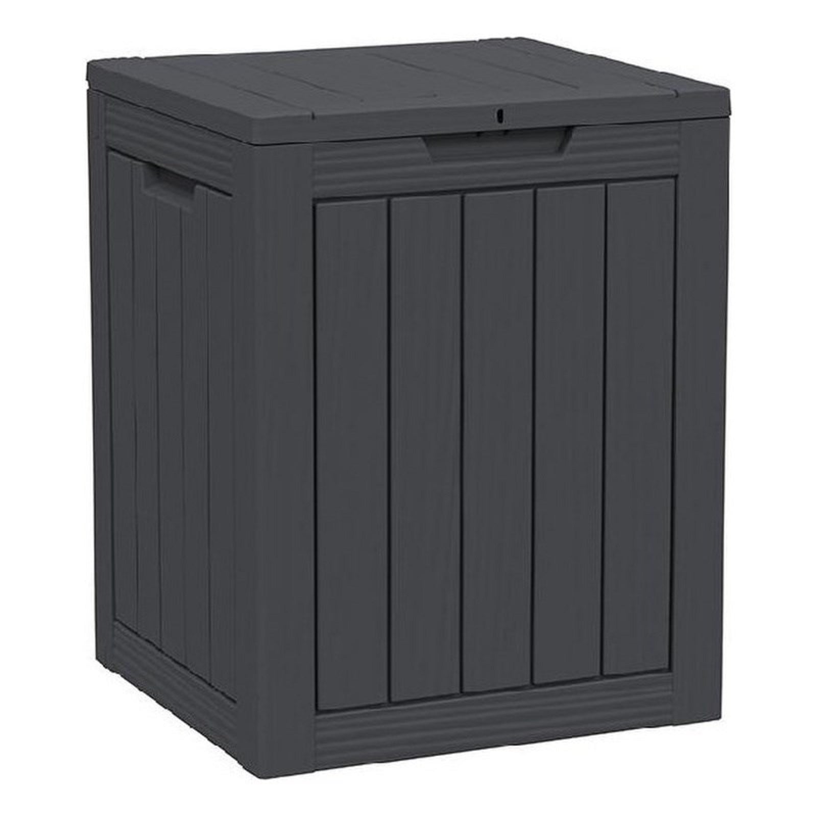 18" Black Polypropylene Water Resistant Deck Box