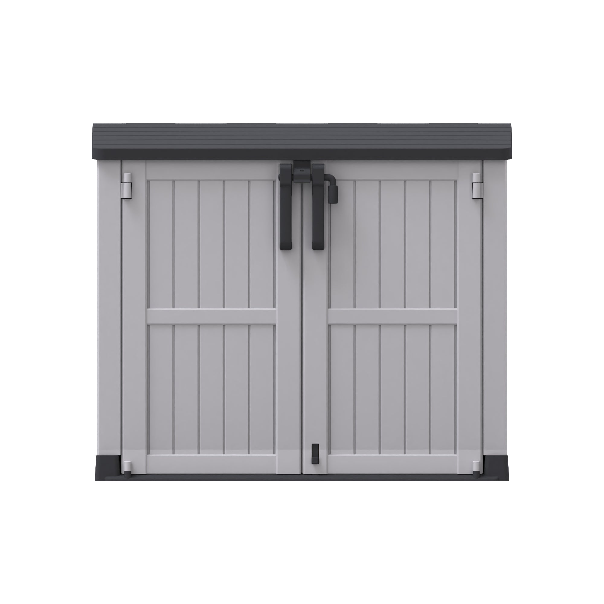 50" White Polypropylene Water Resistant Deck Box