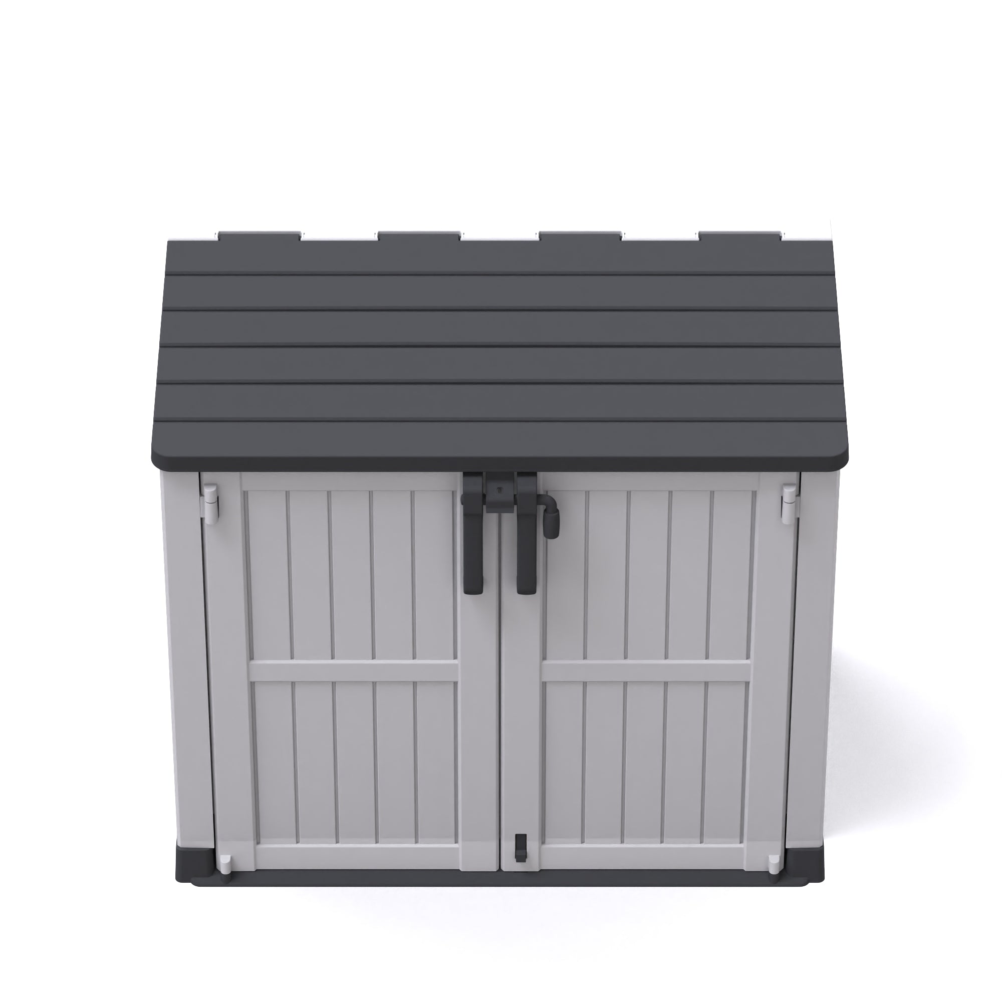 50" White Polypropylene Water Resistant Deck Box