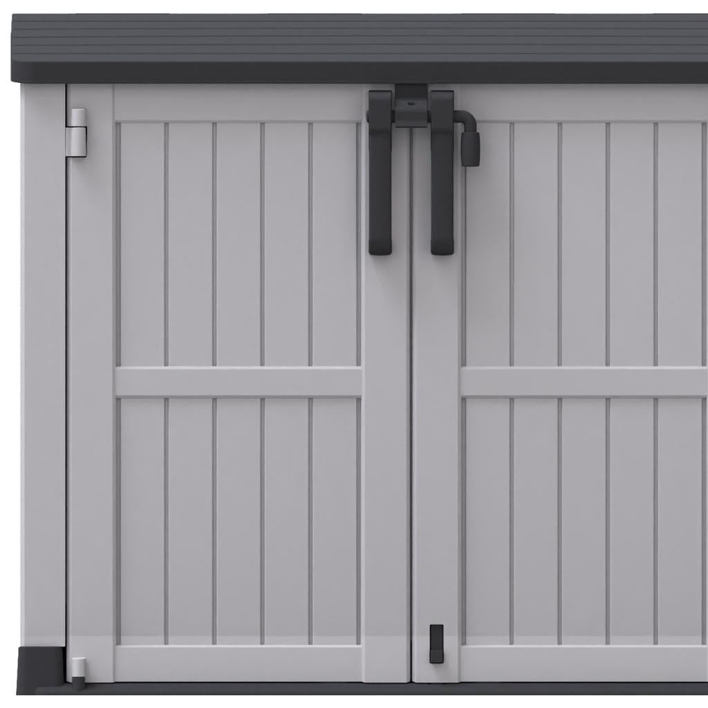 50" White Polypropylene Water Resistant Deck Box
