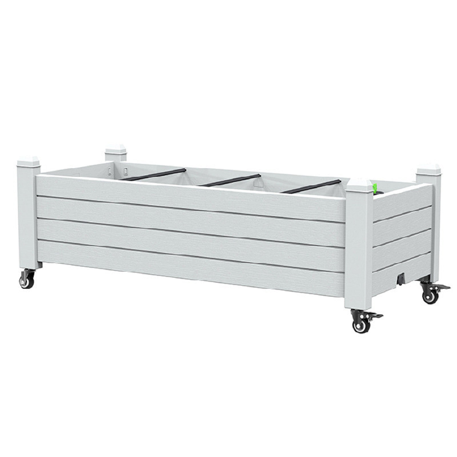18" X 43" Resin Rectangular Planter Box