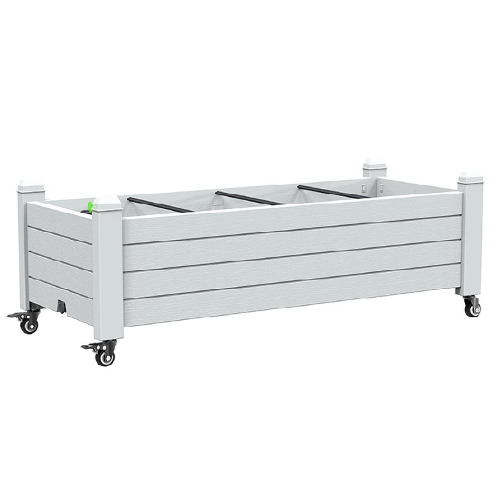 18" X 43" Resin Rectangular Planter Box